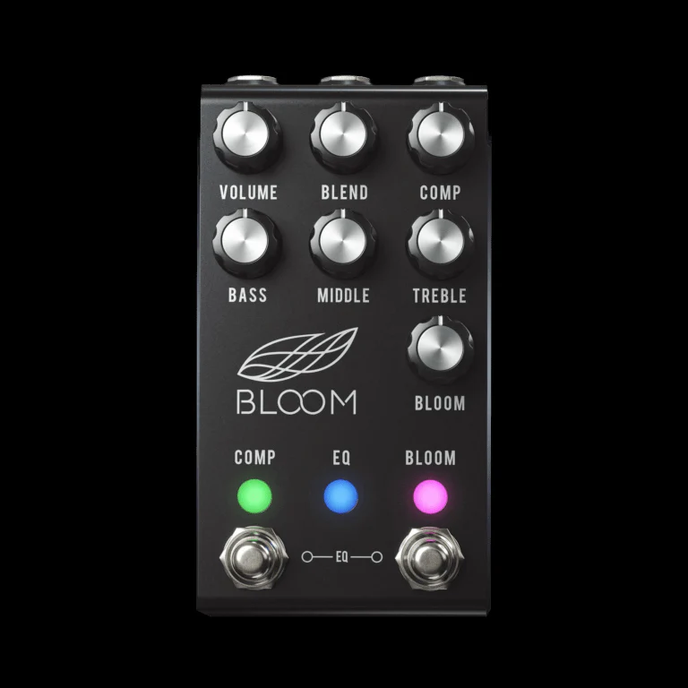 Jackson Audio Bloom V2 MIDI Black EQ/Compressor Guitar Effect Pedal