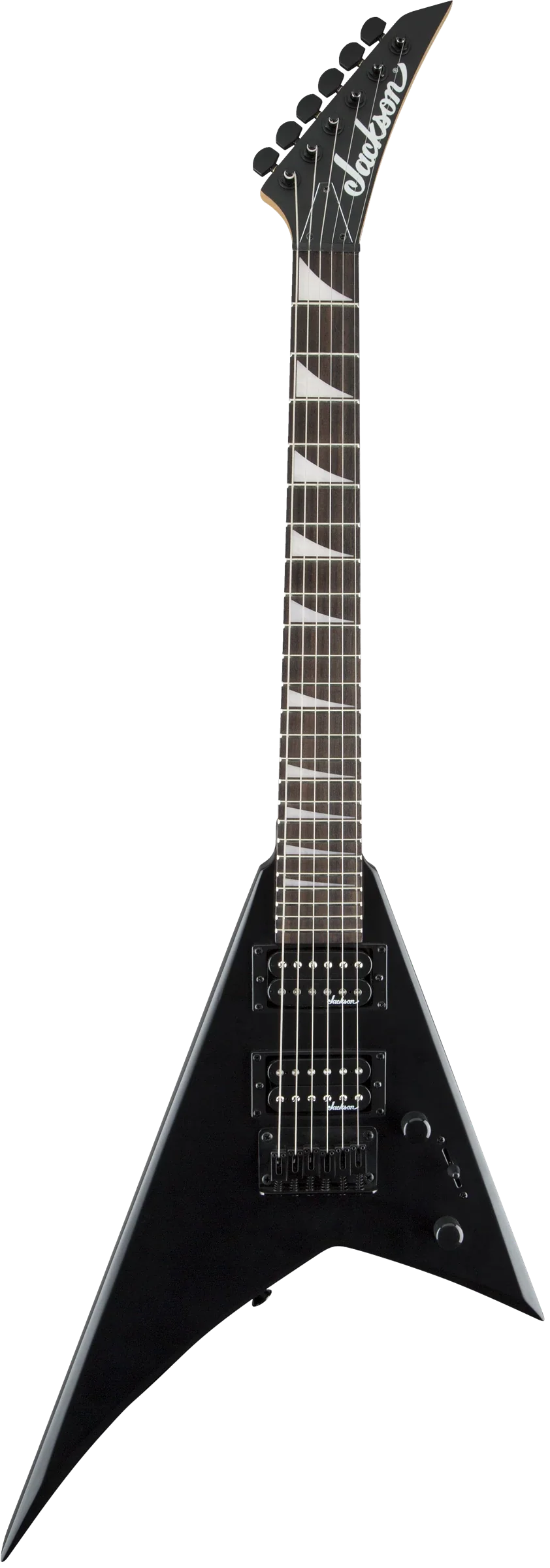 Jackson JS Series RR Minion JS1X Amaranth Fingerboard Satin Black Electric Guitar - Image 2
