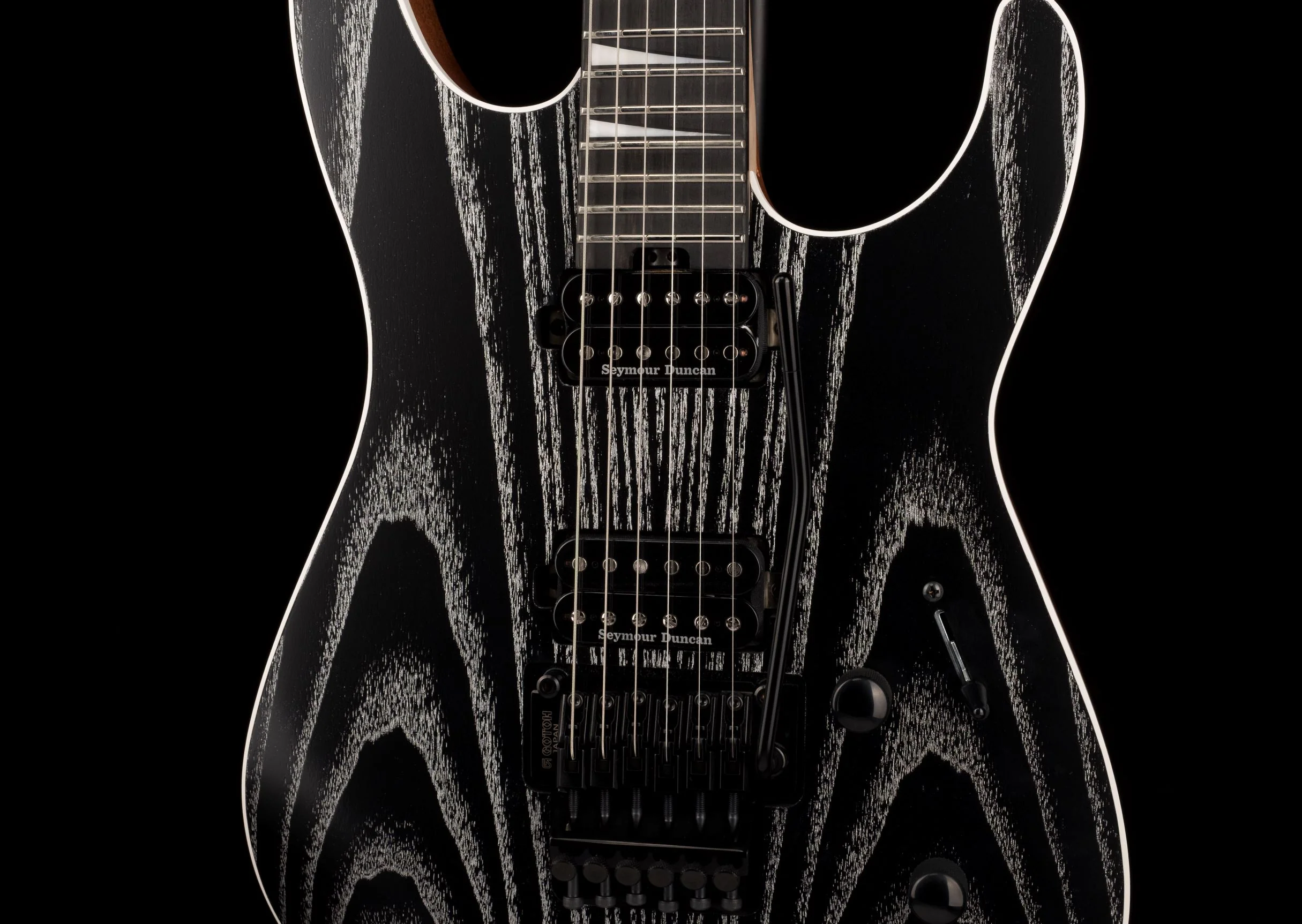 Jackson MJ Series Dinky DKRA Ebony Fingerboard Matte Black Ash - Image 9