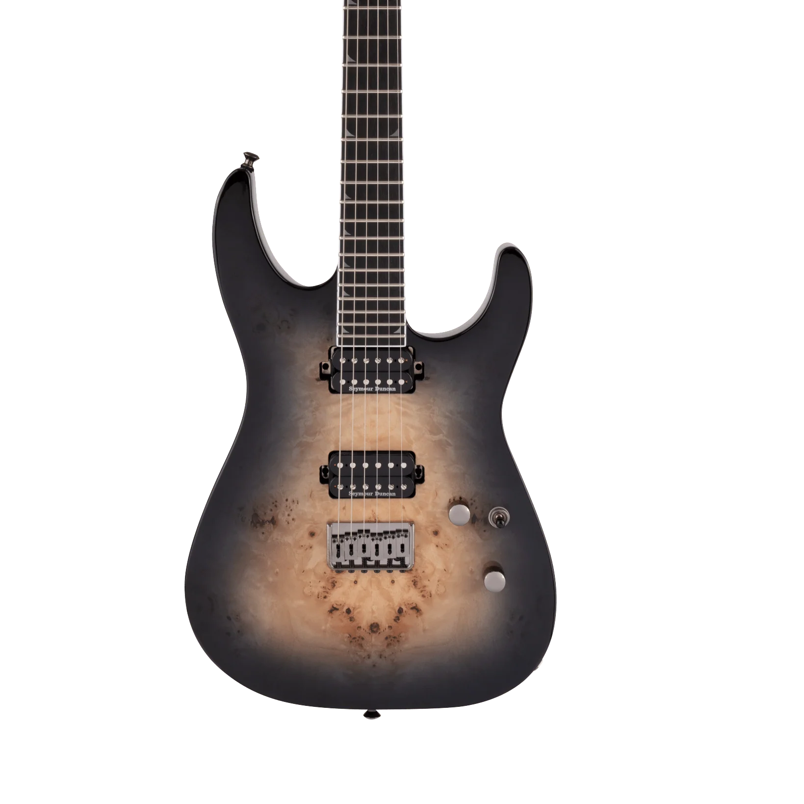Jackson Pro Series Soloist SL2P MAH HT Ebony Fingerboard Transparent Black Burst