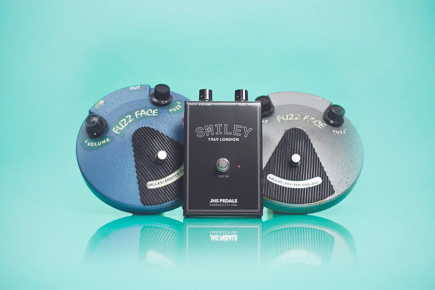 JHS Legends of Fuzz Series Smiley Fuzz Guitar Pedal - Image 4
