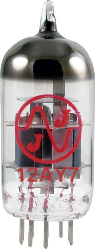 JJ Electronics 12AY7 Vacuum Preamp Tube T-12AY7-JJ