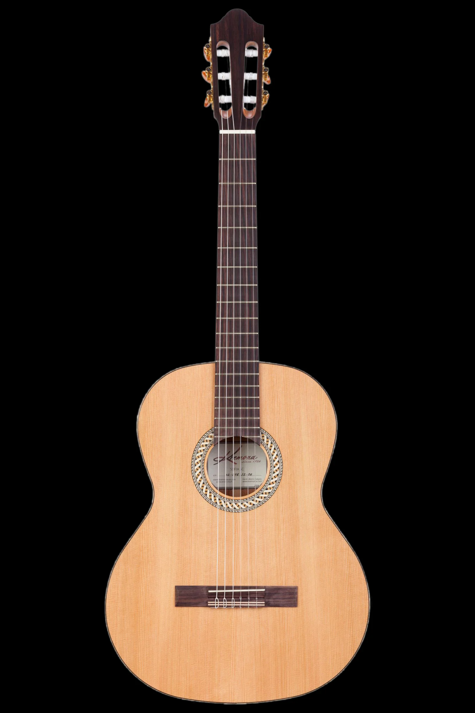 Kremona Artist Series Sofia Solid Cedar Top Nylon String Classical Acoustic Guitar With Gig Bag - Image 3