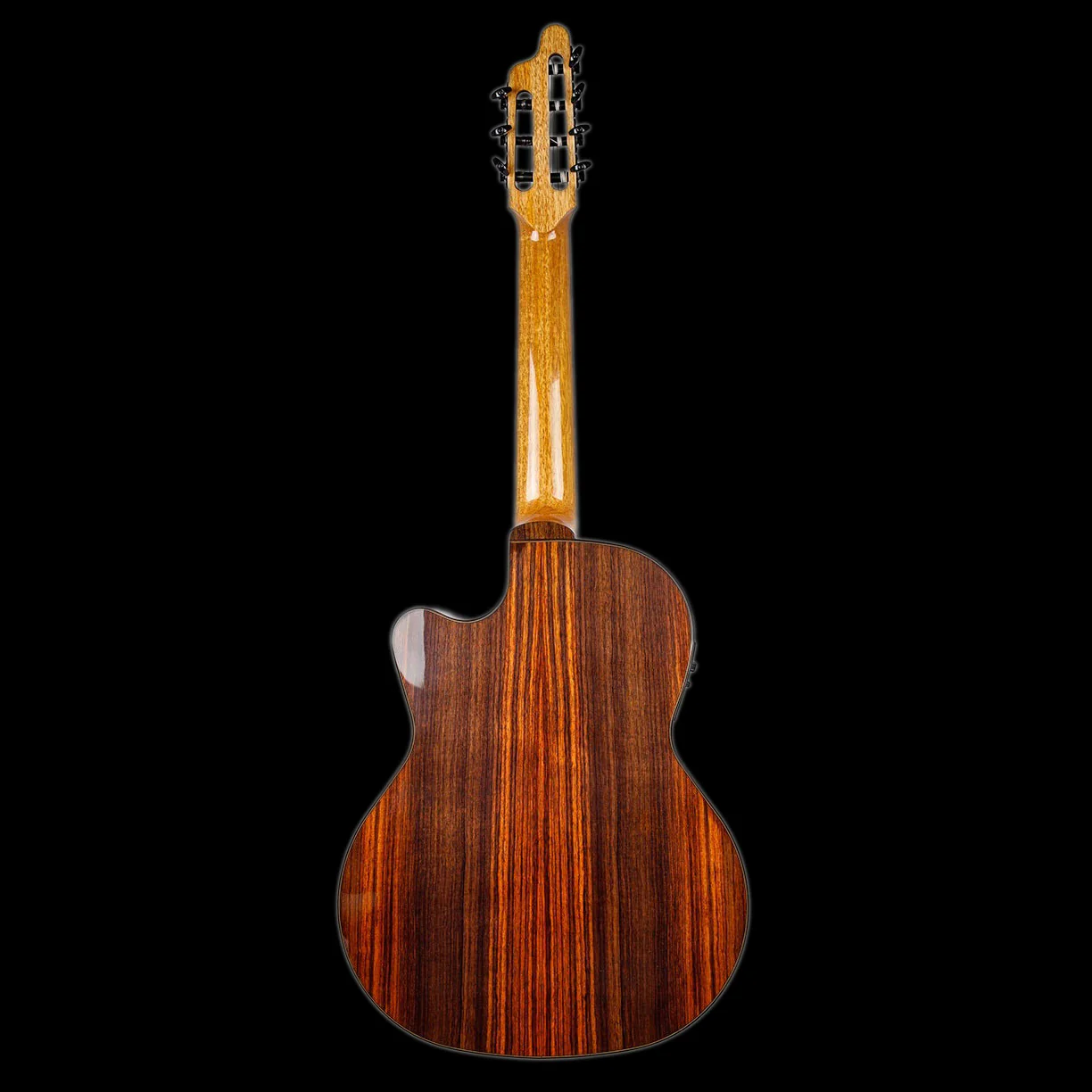 Kremona Performer Series F65CW-7S VE Nylon 7-String Acoustic Electric Guitar with Gig Bag - Image 4