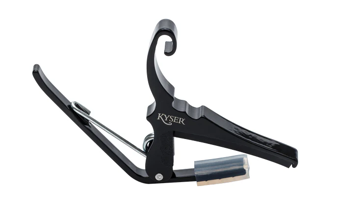Kyser 6-String Acoustic Guitar Capo Black KG6BA