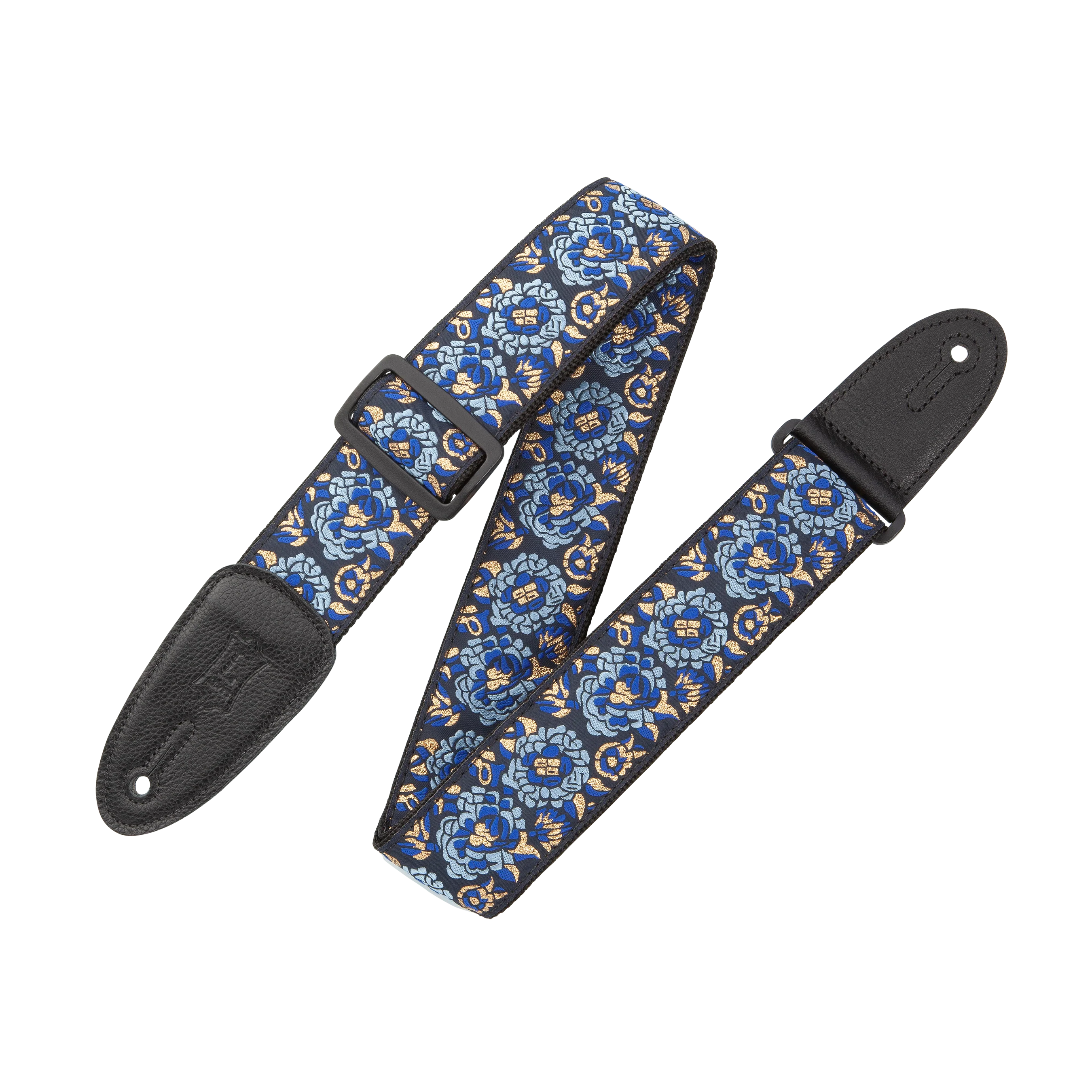 Levy's M8AS-NAV 2" Wide Navy Jacquard Guitar Strap