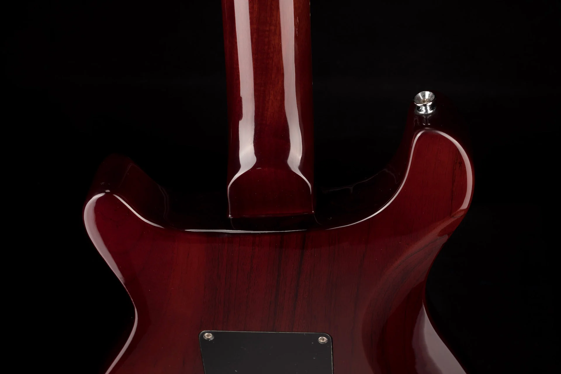 Lueez Double-Cut Carved Top HH Birdseye Maple Sunburst Electric Guitar With Soft Case - Image 15