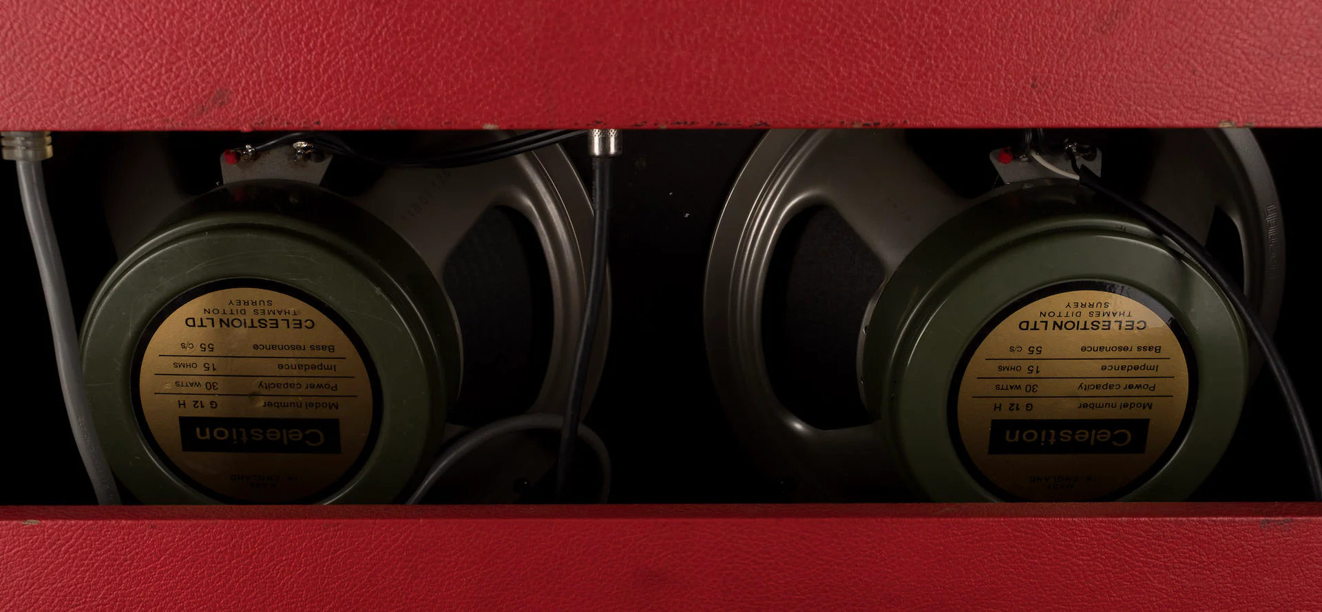 Marshall Clone Custom Blues Breaker 2x12" Guitar Amp Combo Red - Image 11