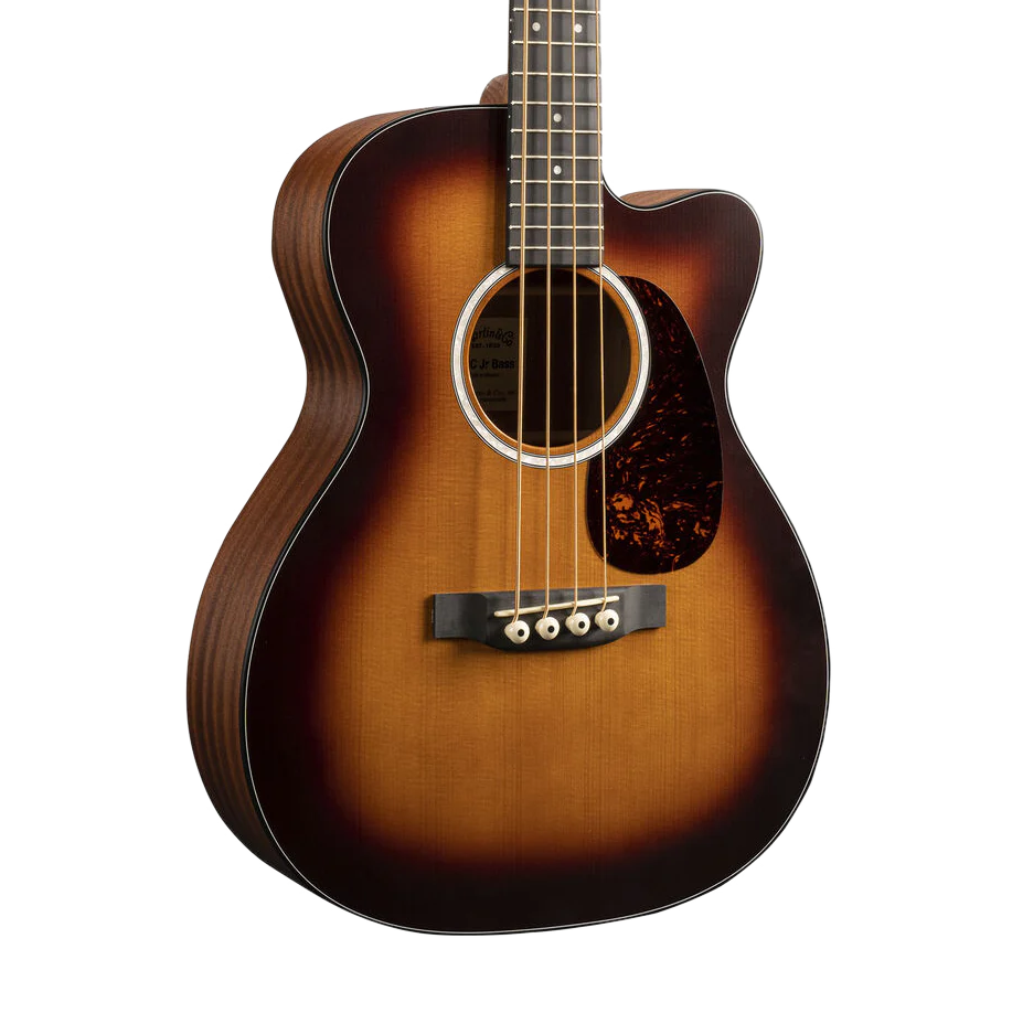 Martin 000CJR-10E Acoustic Electric Bass Sunburst with Gig Bag