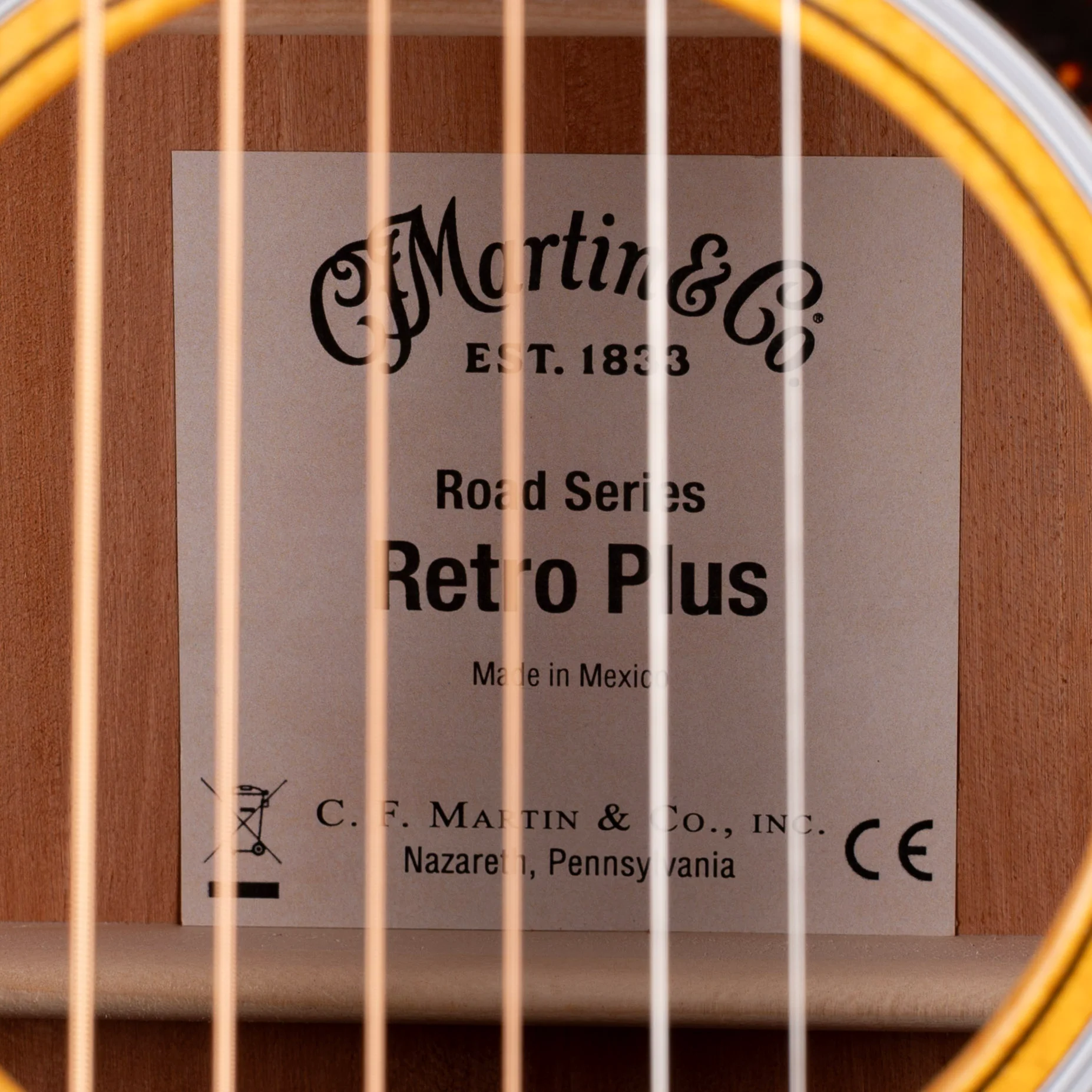 Martin 000E Retro Plus Mahogany Natural Acoustic Guitar with Case - Image 9