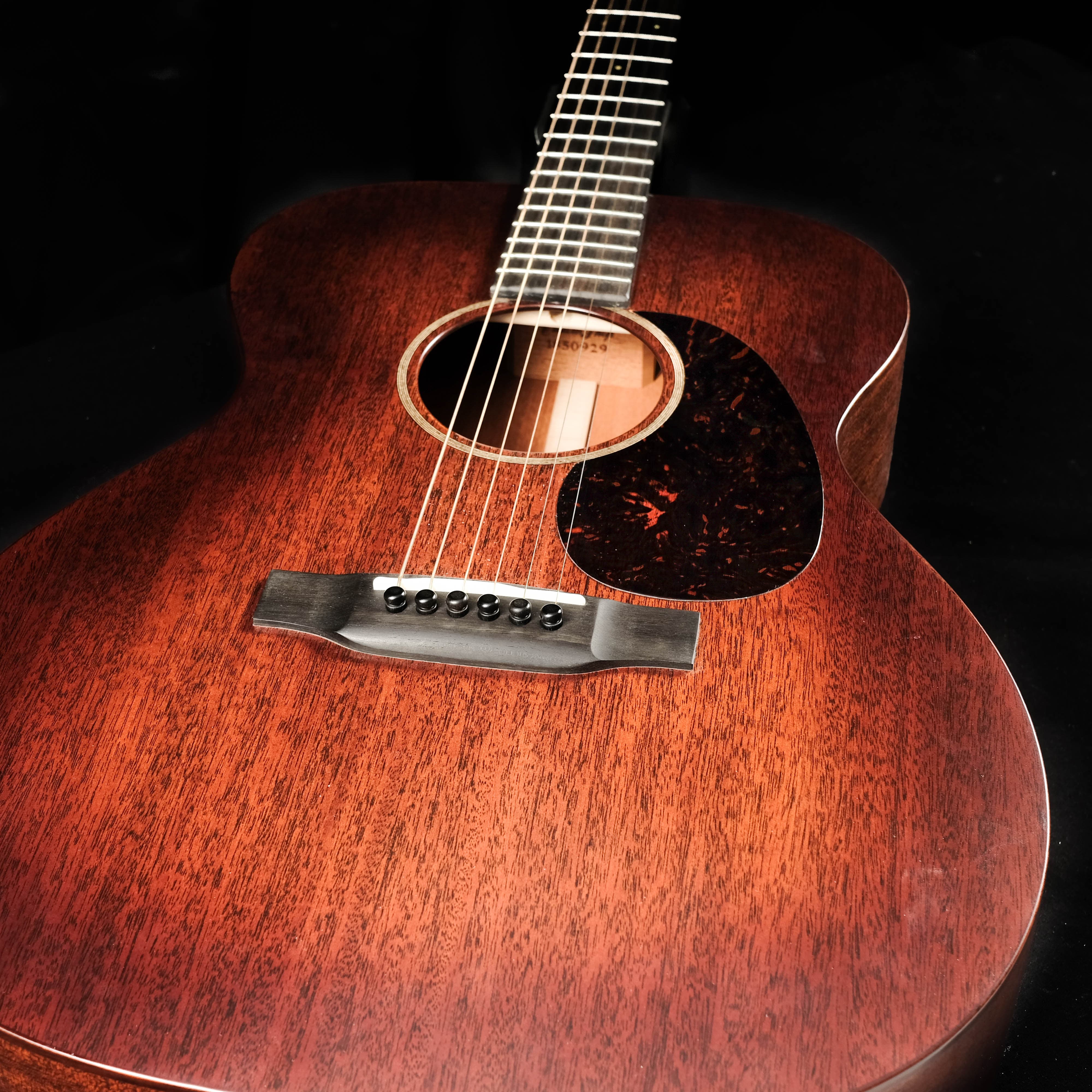Martin Custom Shop 00014F All Mahogany Burst Acoustic Guitar With Case - Image 3