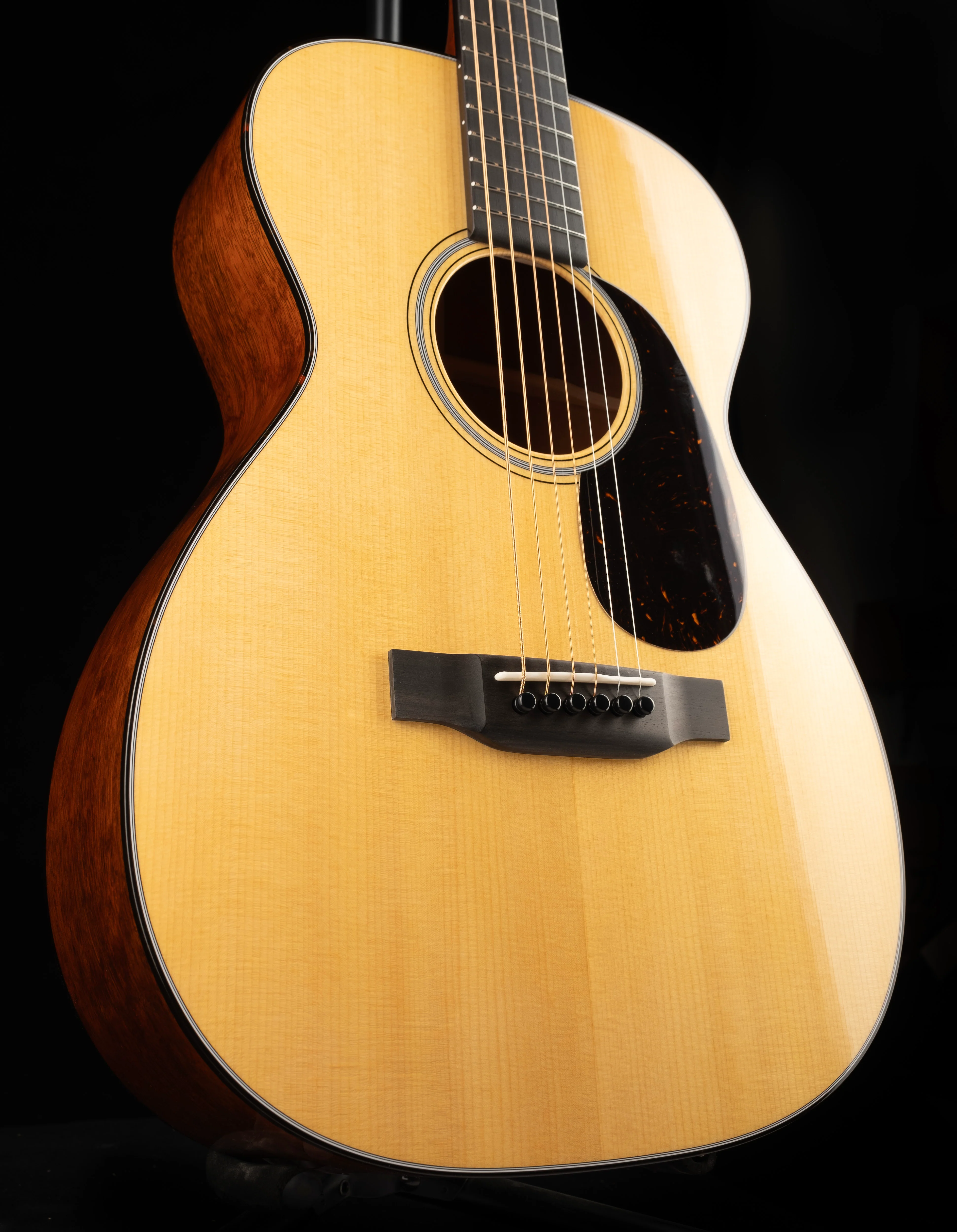 Martin Custom Shop 0 Concert Style 18 Quilted Mahogany Acoustic Guitar - Image 4