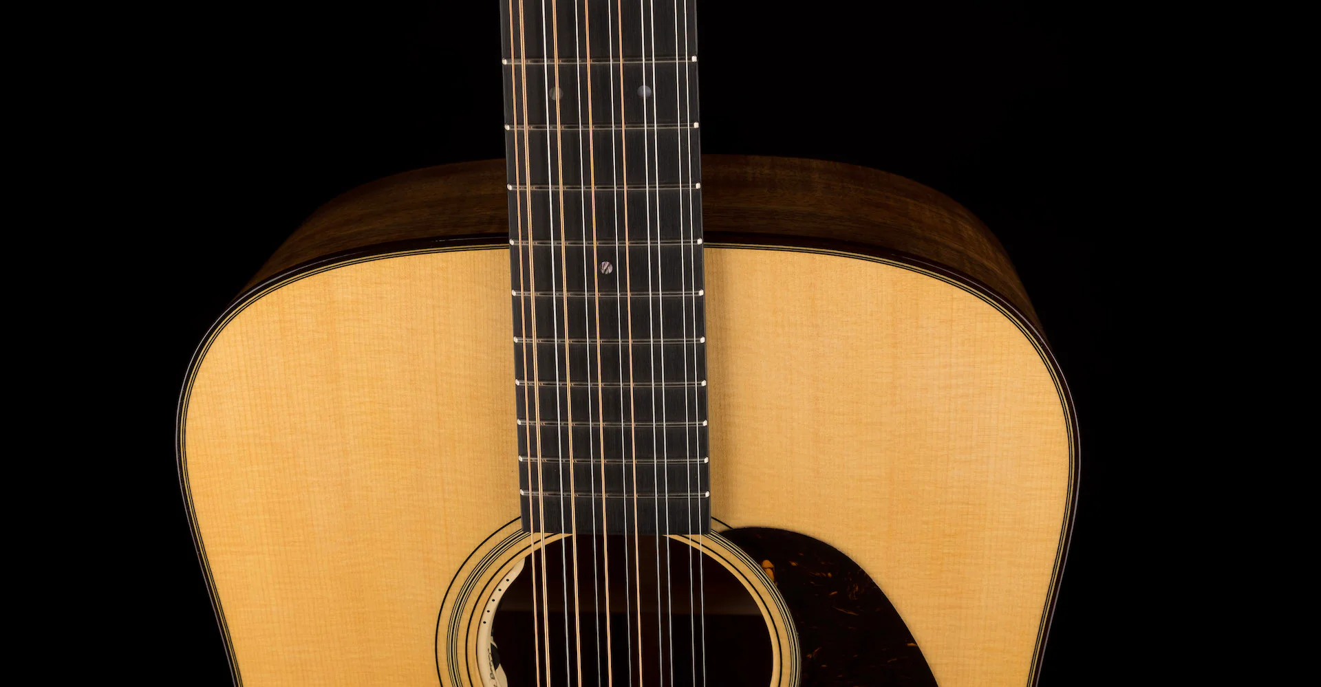Martin Custom Shop D-18E 12 String Flame Koa With Sitka Spruce - Image 4
