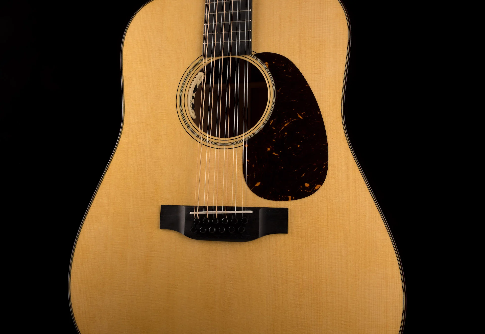 Martin Custom Shop D-18E 12 String Flame Koa With Sitka Spruce - Image 7