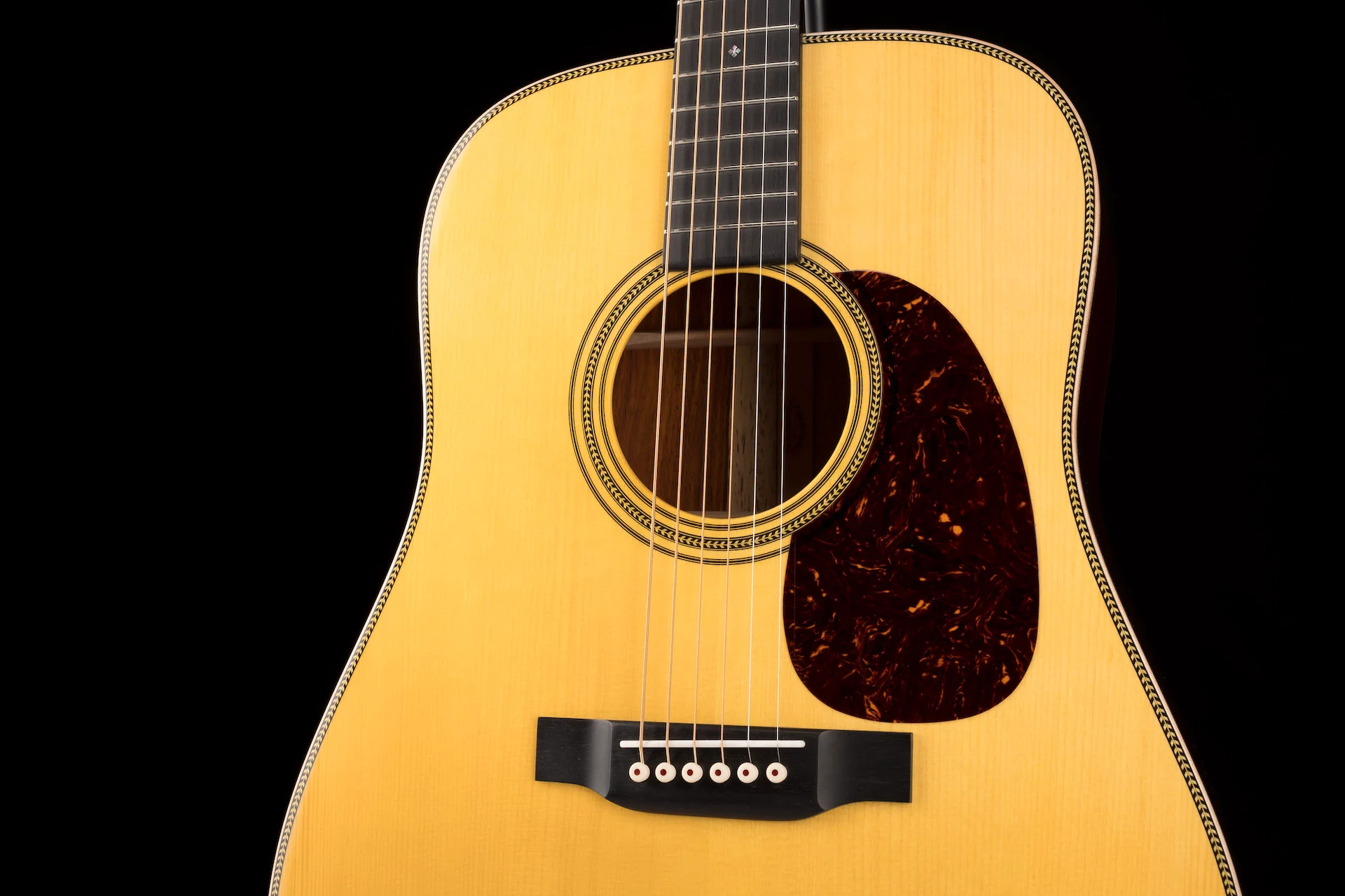Martin Custom Shop Dreadnought Style HD28 Cocobolo w/ Adirondack Spruce Top Acoustic Guitar - Image 6