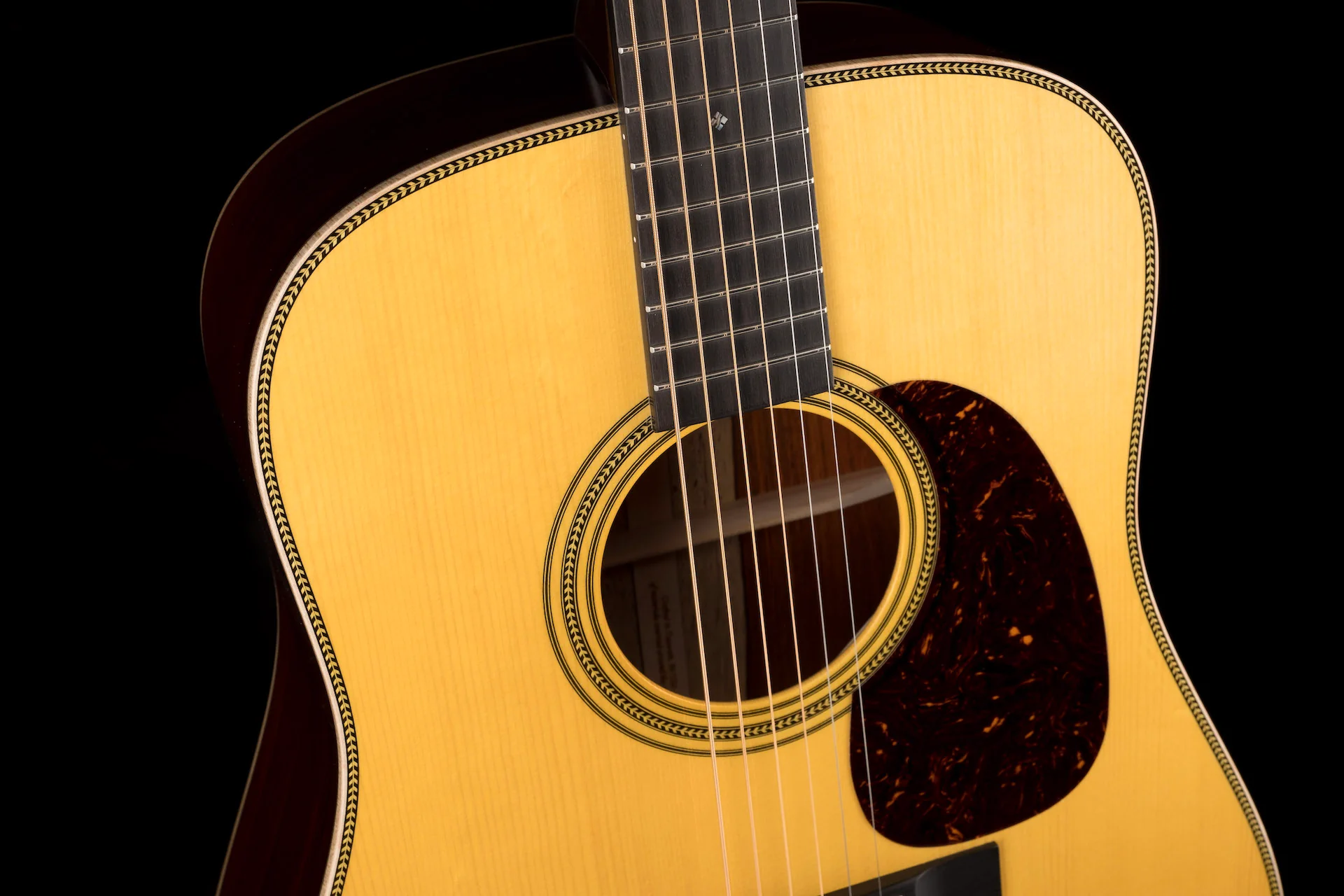 Martin Custom Shop Dreadnought Style HD28 Cocobolo w/ Adirondack Spruce Top Acoustic Guitar - Image 8