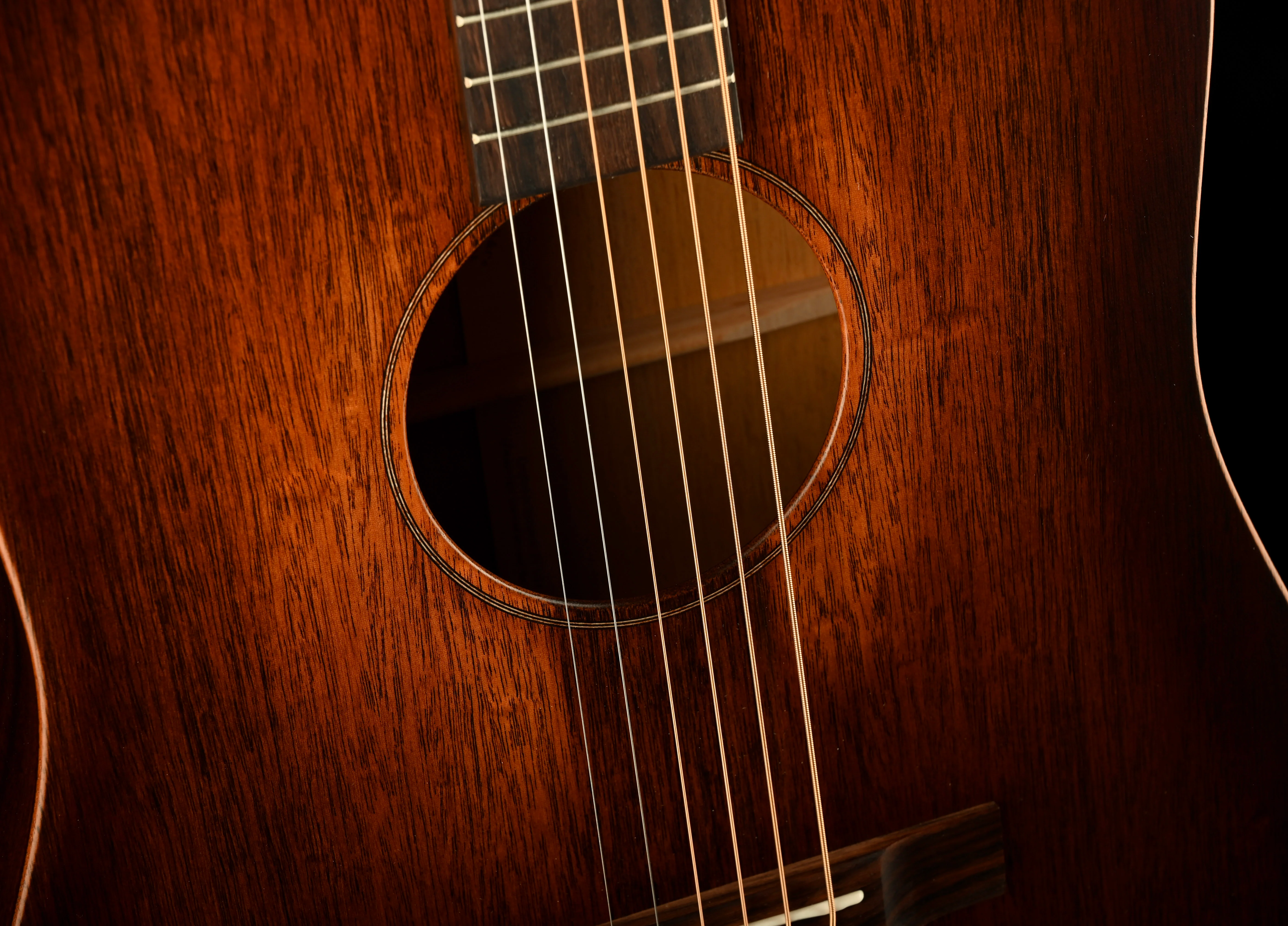 Martin D-15ML Left-Handed StreetMaster Mahogany Burst With Soft Case - Image 7