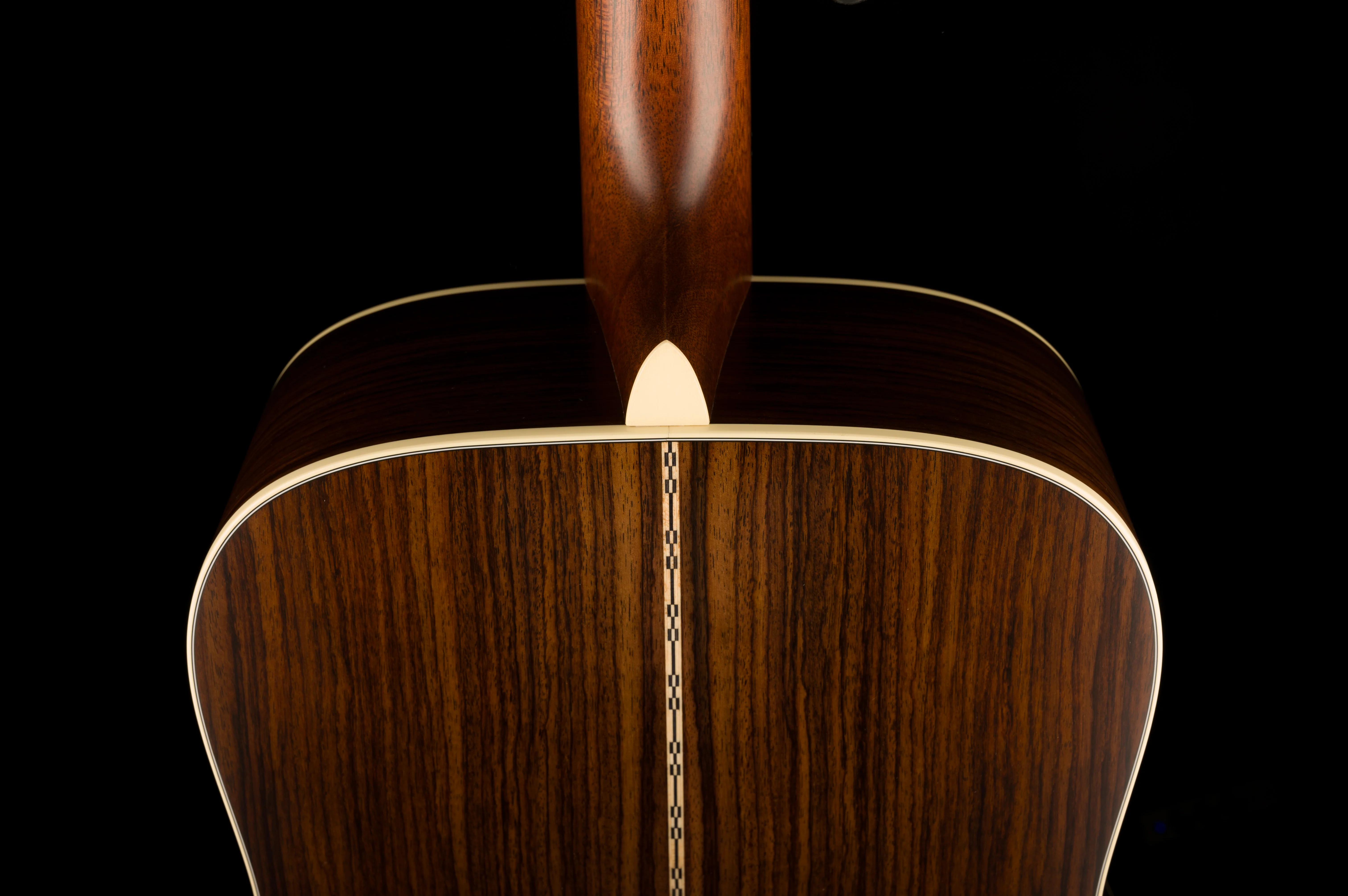 Martin D-28 Satin Natural Dreadnought Acoustic Guitar with Case - Image 13