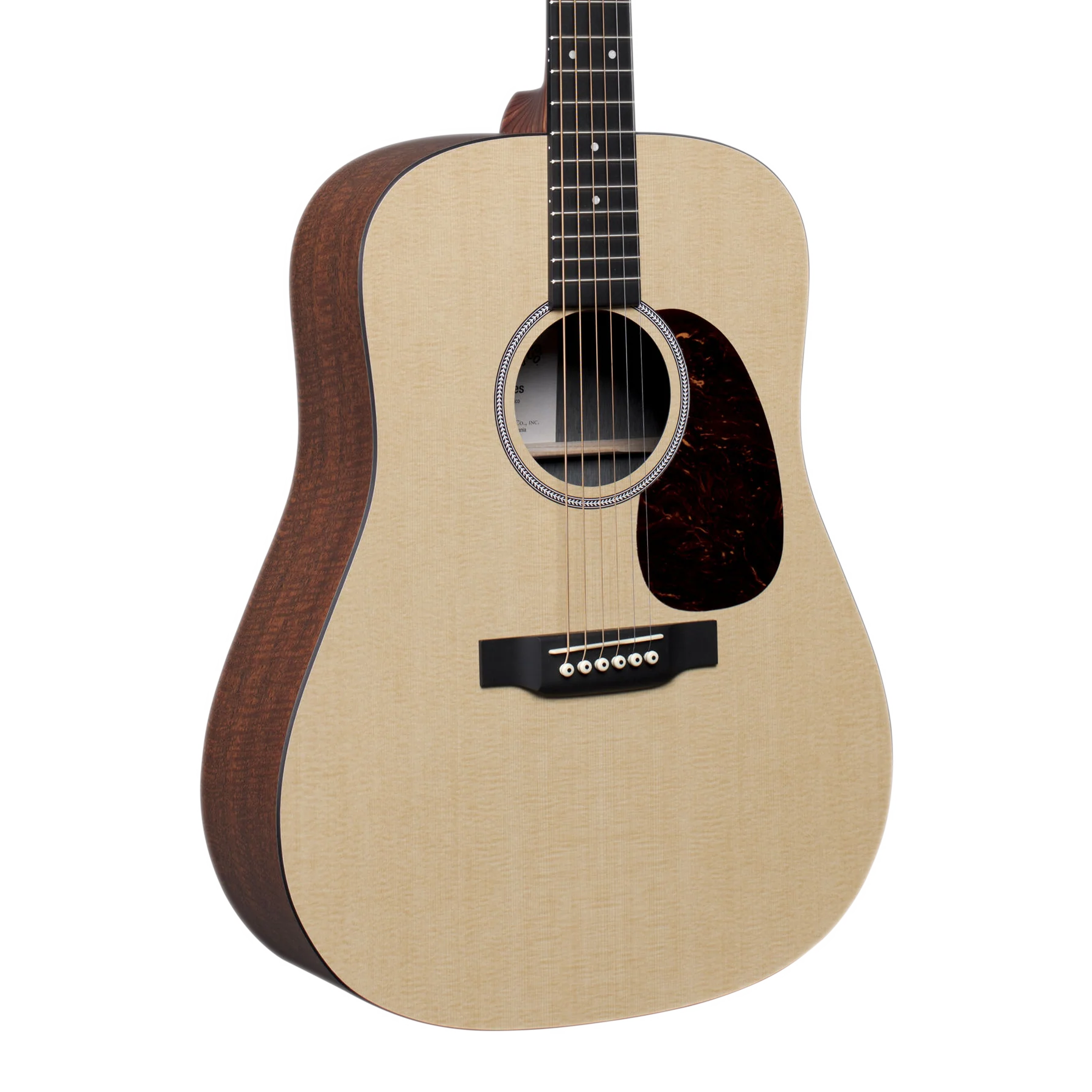 Martin D-X1E Sitka Acoustic Electric Guitar With Bag