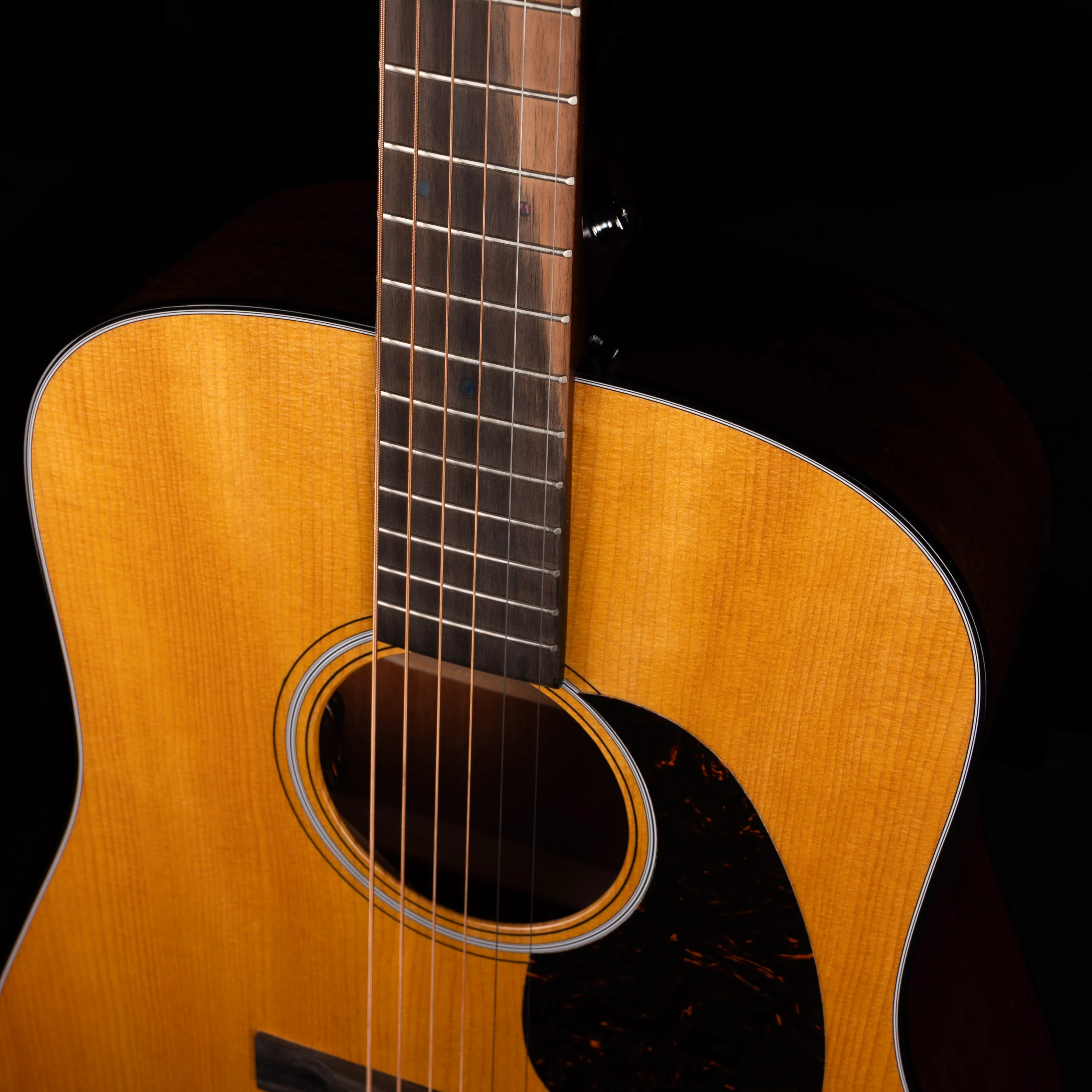 Martin DE Retro Plus Mahogany Natural Acoustic Guitar with Case - Image 4
