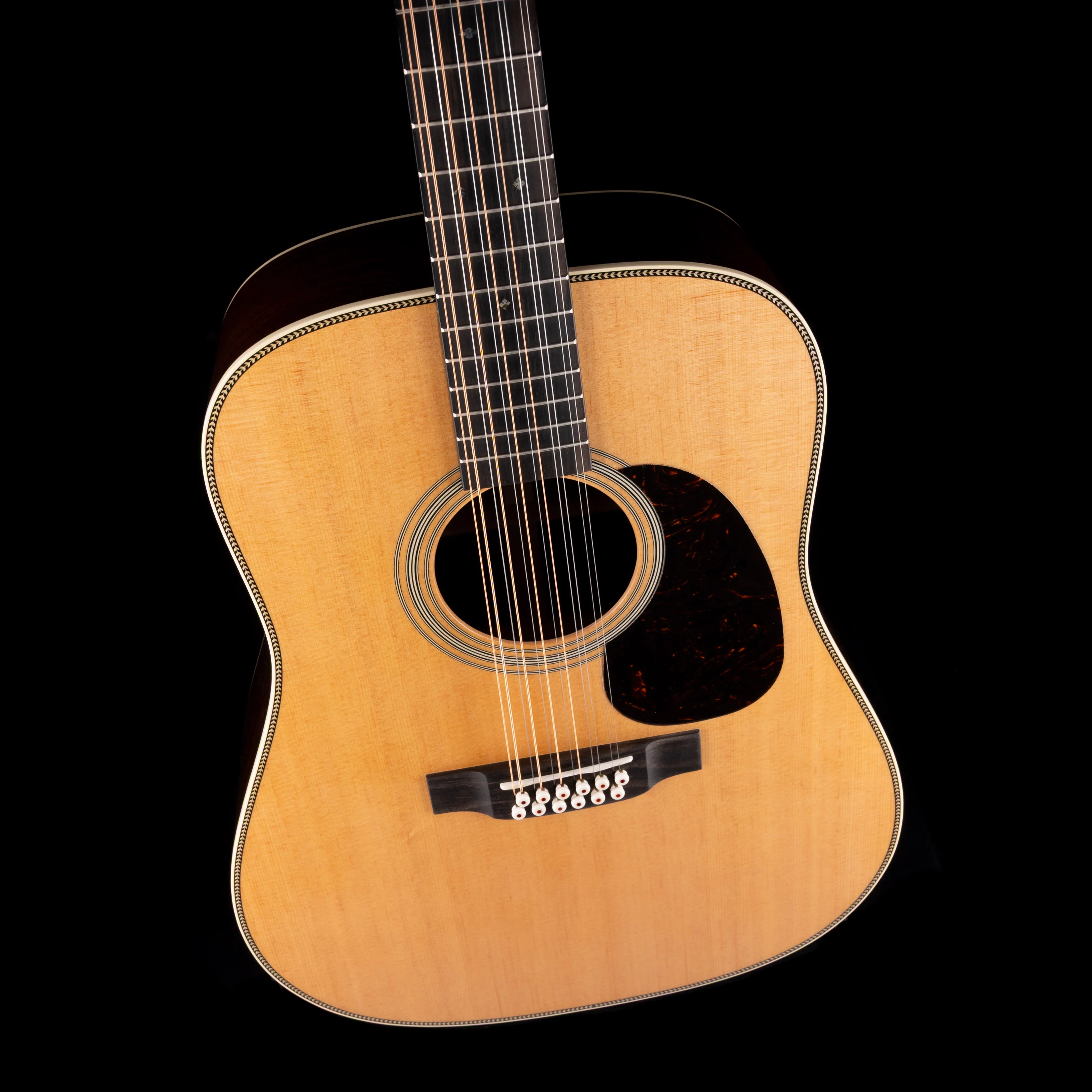 Martin HD12-28 12-String Acoustic Guitar With Case - Image 4