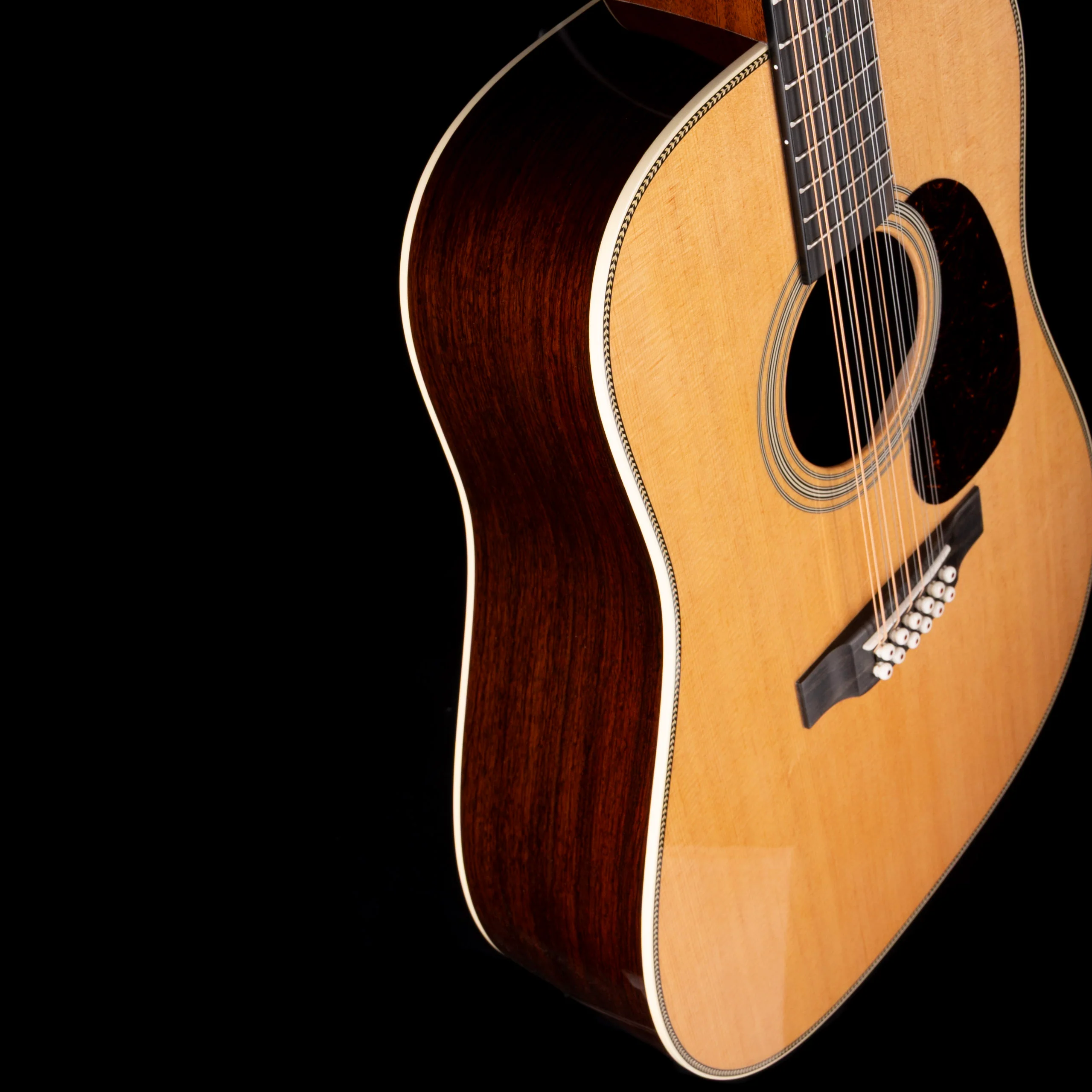 Martin HD12-28 12-String Acoustic Guitar With Case - Image 7