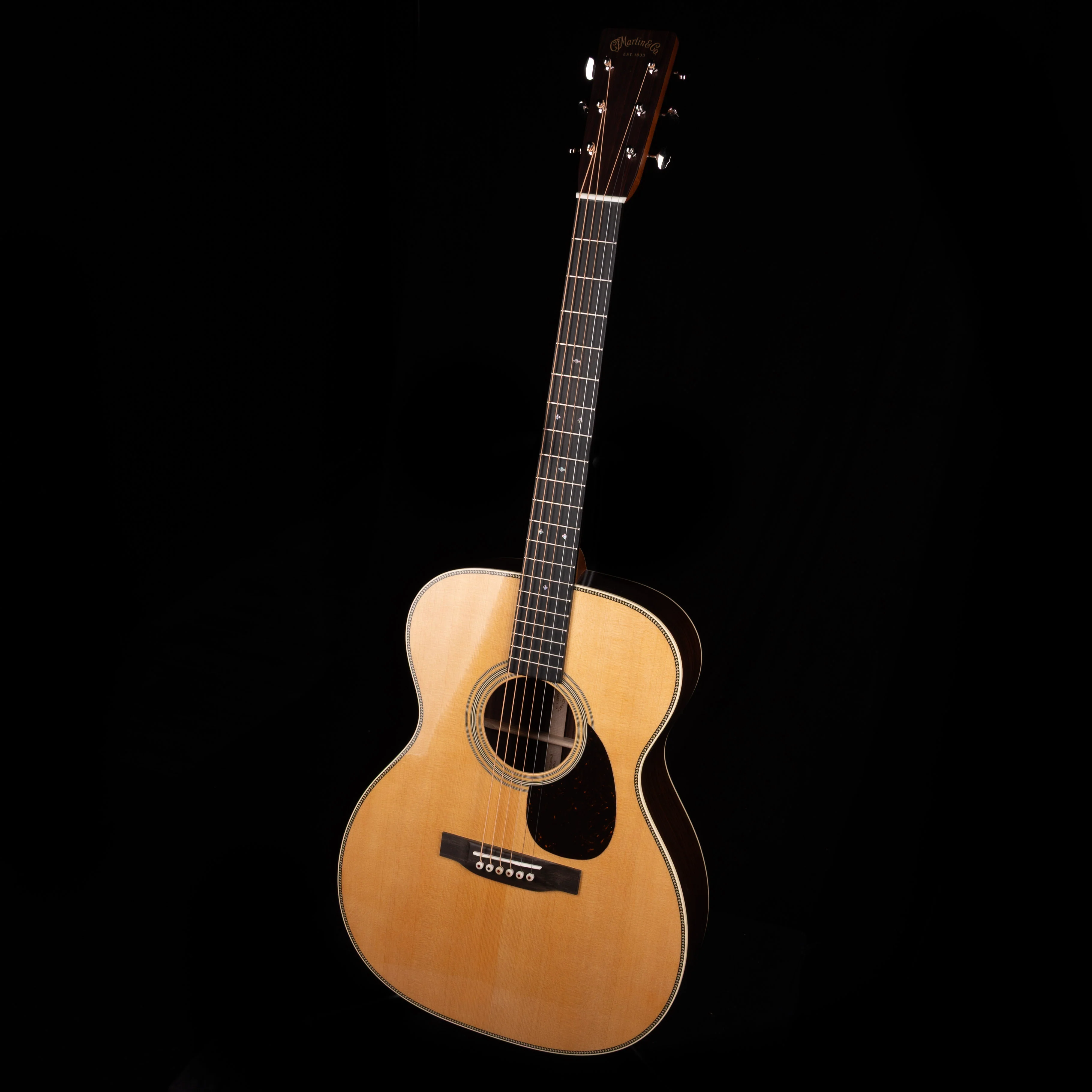 Martin OM-28 Standard (2025 Spec) Natural Acoustic Guitar with Case - Image 5