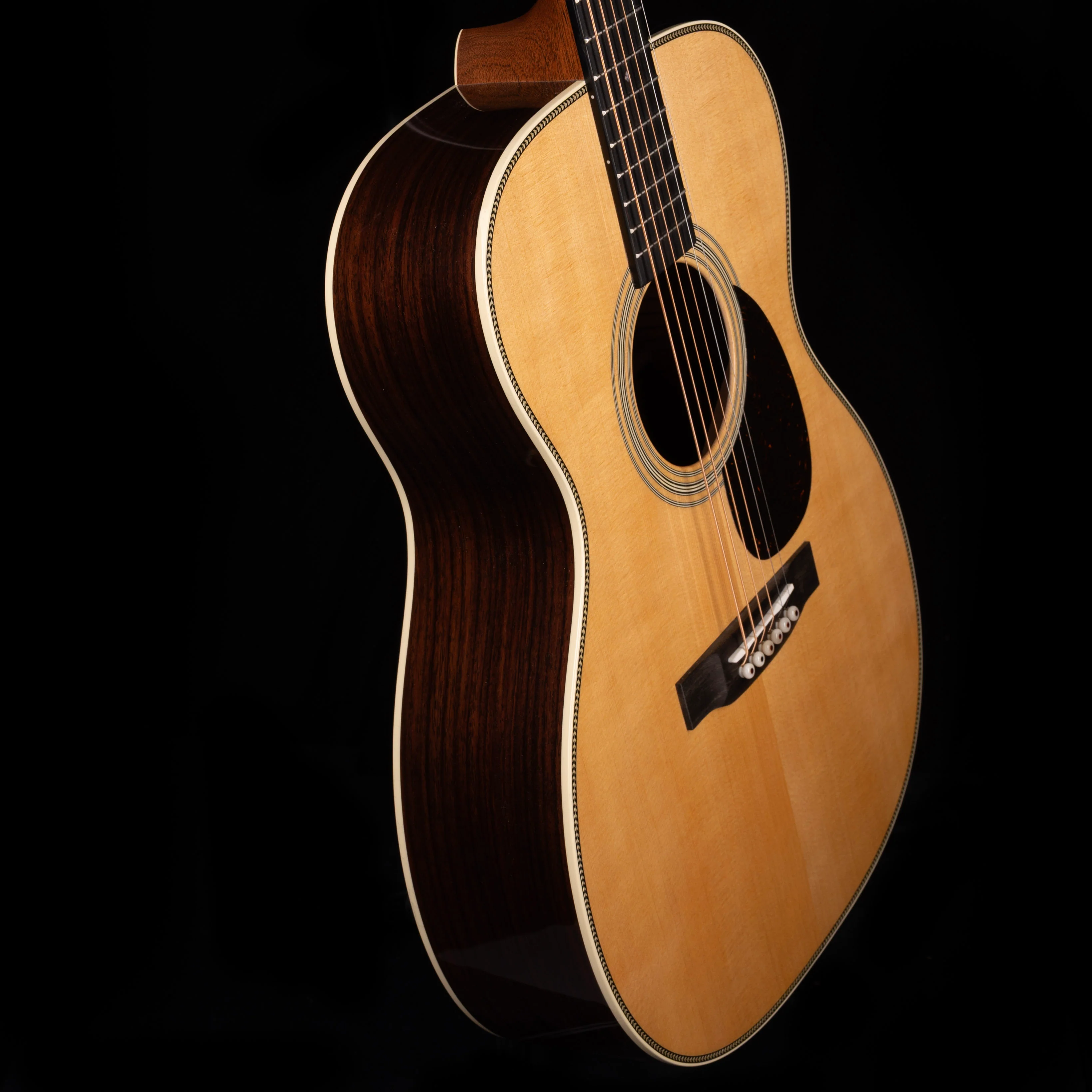 Martin OM-28 Standard (2025 Spec) Natural Acoustic Guitar with Case - Image 8