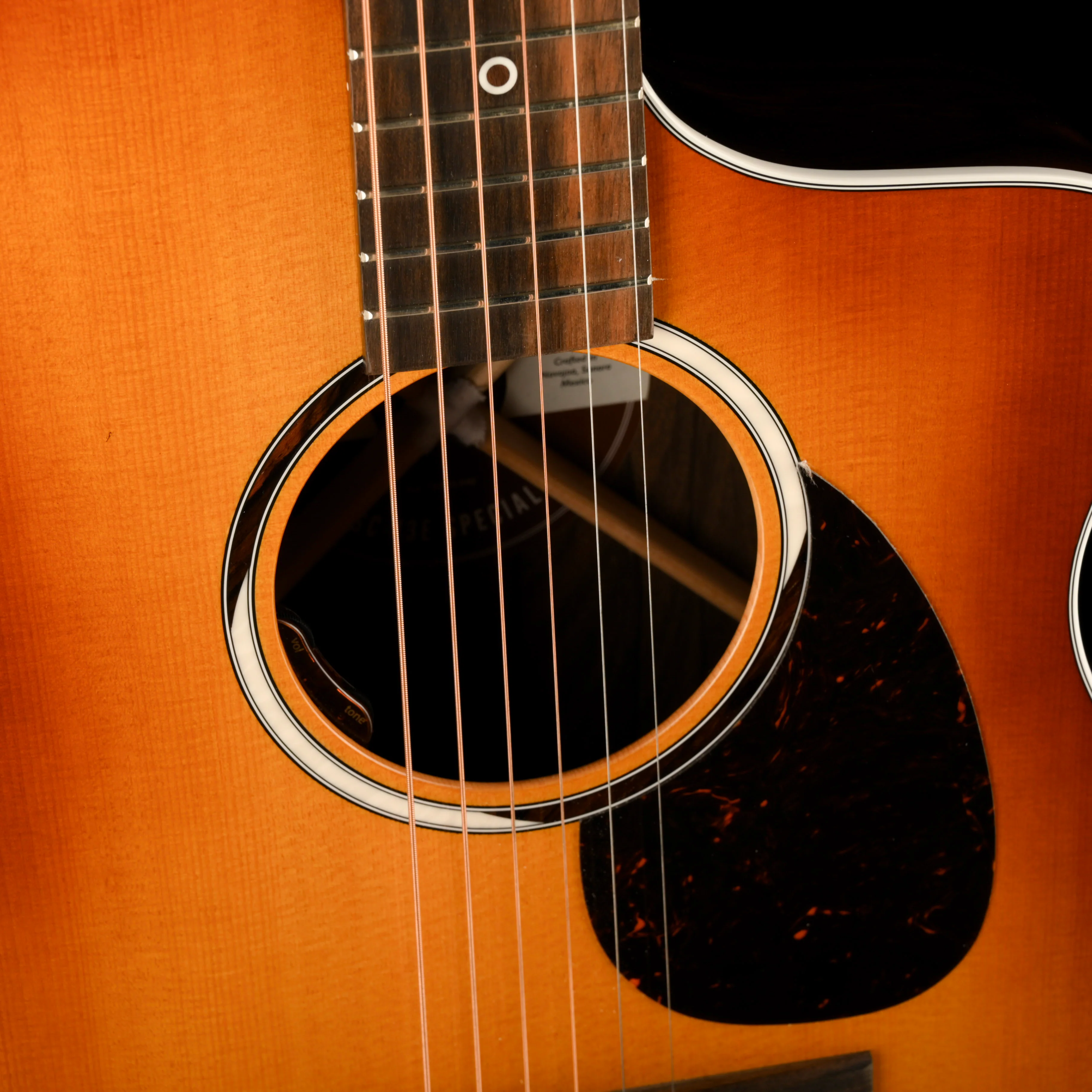 Martin SC-13E Special Burst Acoustic Electric Guitar With Soft Case - Demo - Image 4