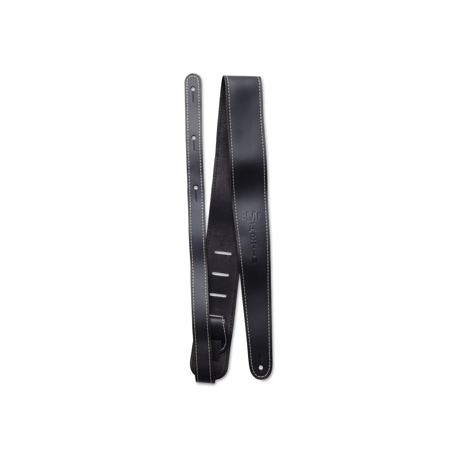 Martin Strap 100% Leather SlimBlack - 18A0046 - Image 2