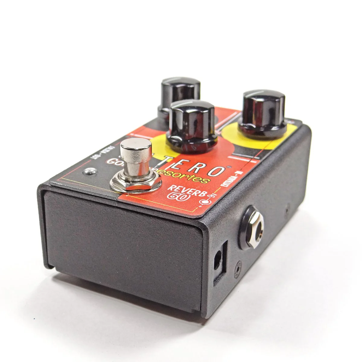Matero Effects Golden Resortes Reverb Guitar Effect Pedal - Image 4