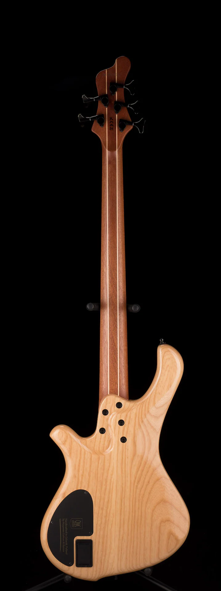Mayones BE Elite 5 EP Eye Poplar Top 5 String Bass Guitar Dirty Purple Blue Burst Gloss - Image 17
