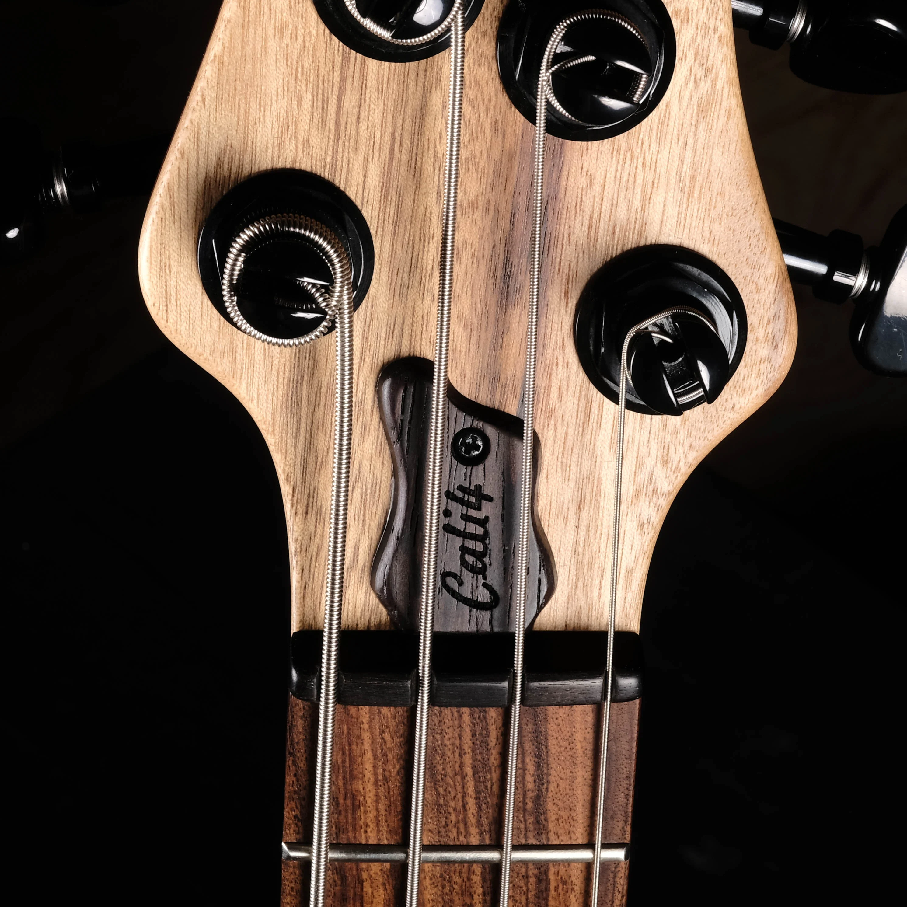 Mayones Cali 4 Bass Wenge Back Myrtlewood Top Pau Ferro Fingerboard With Case - Image 12