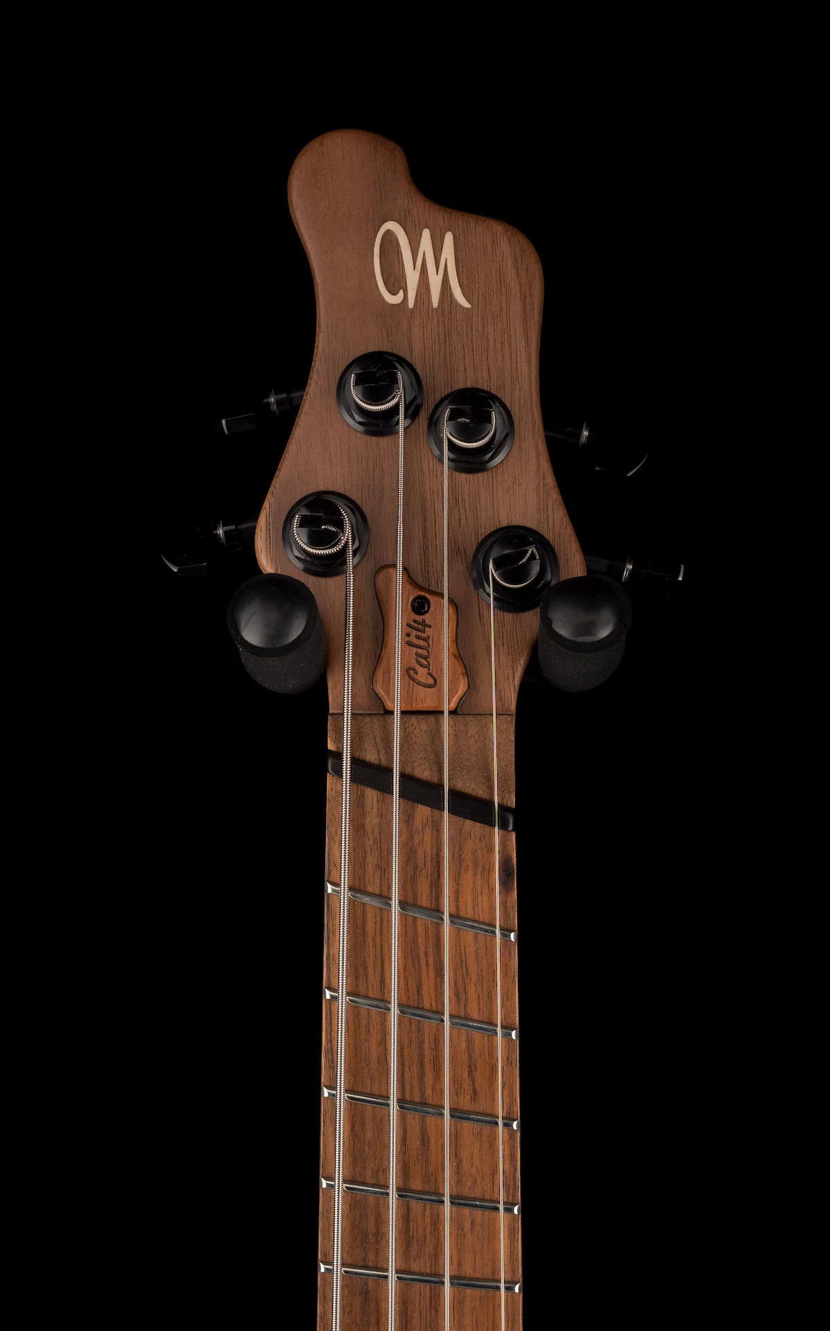Mayones Cali4 Cali 4 VF Bass V Frets Walnut Top 5 Ply Wenge-Padouk Neck - Image 8