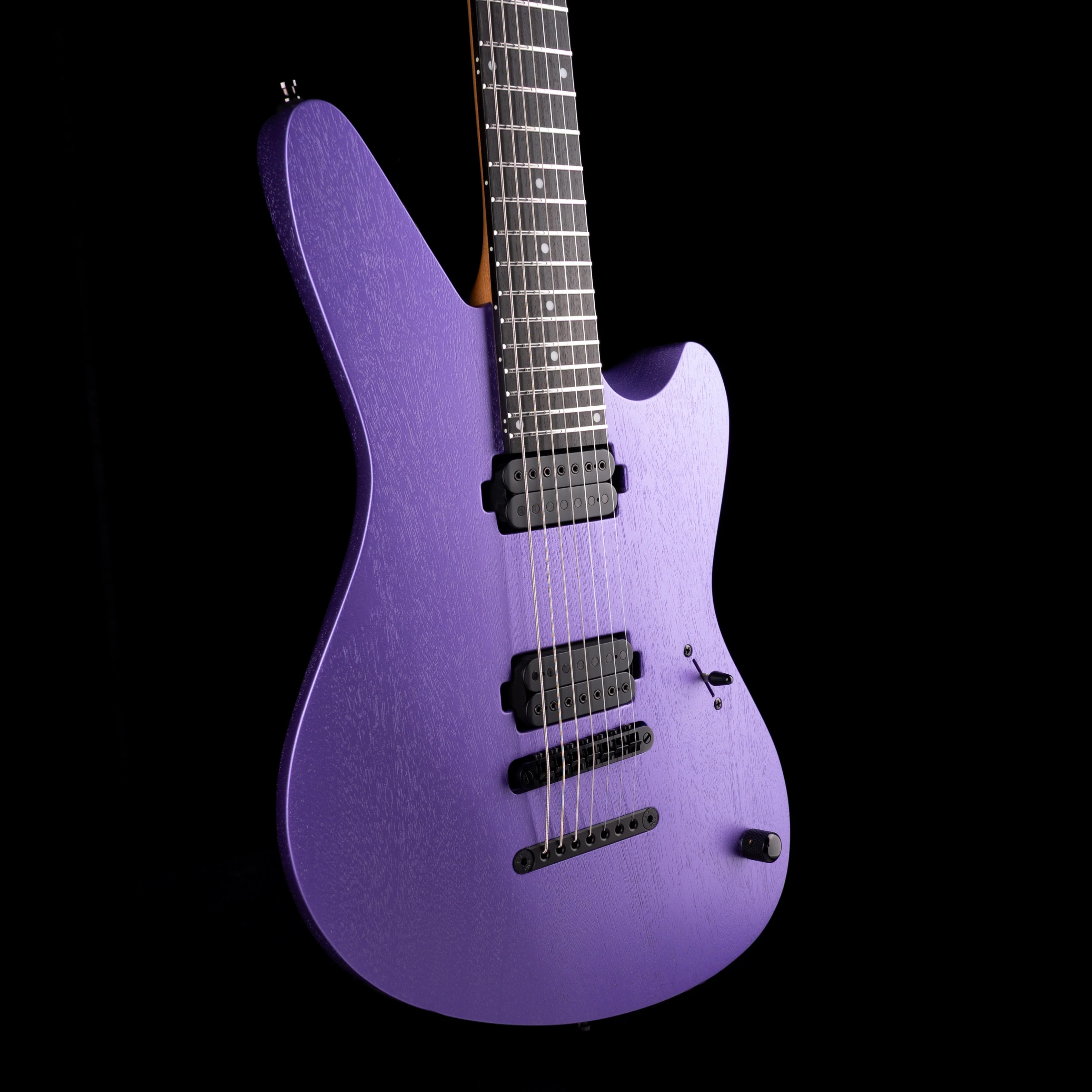 Mayones Jassper DT 7 Indigo Purple Metallic with Hybrid Case - Image 6