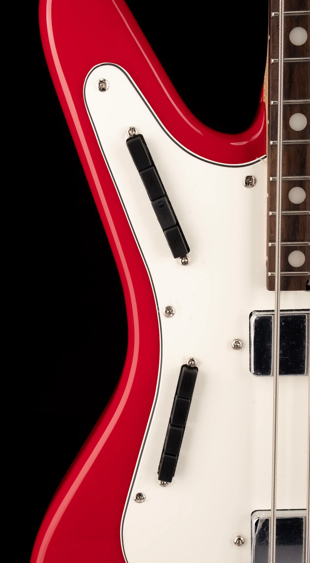 Nordstrand Audio Acinonyx Short Scale Bass - Dakota Red w/ Parchment Guard - Image 7