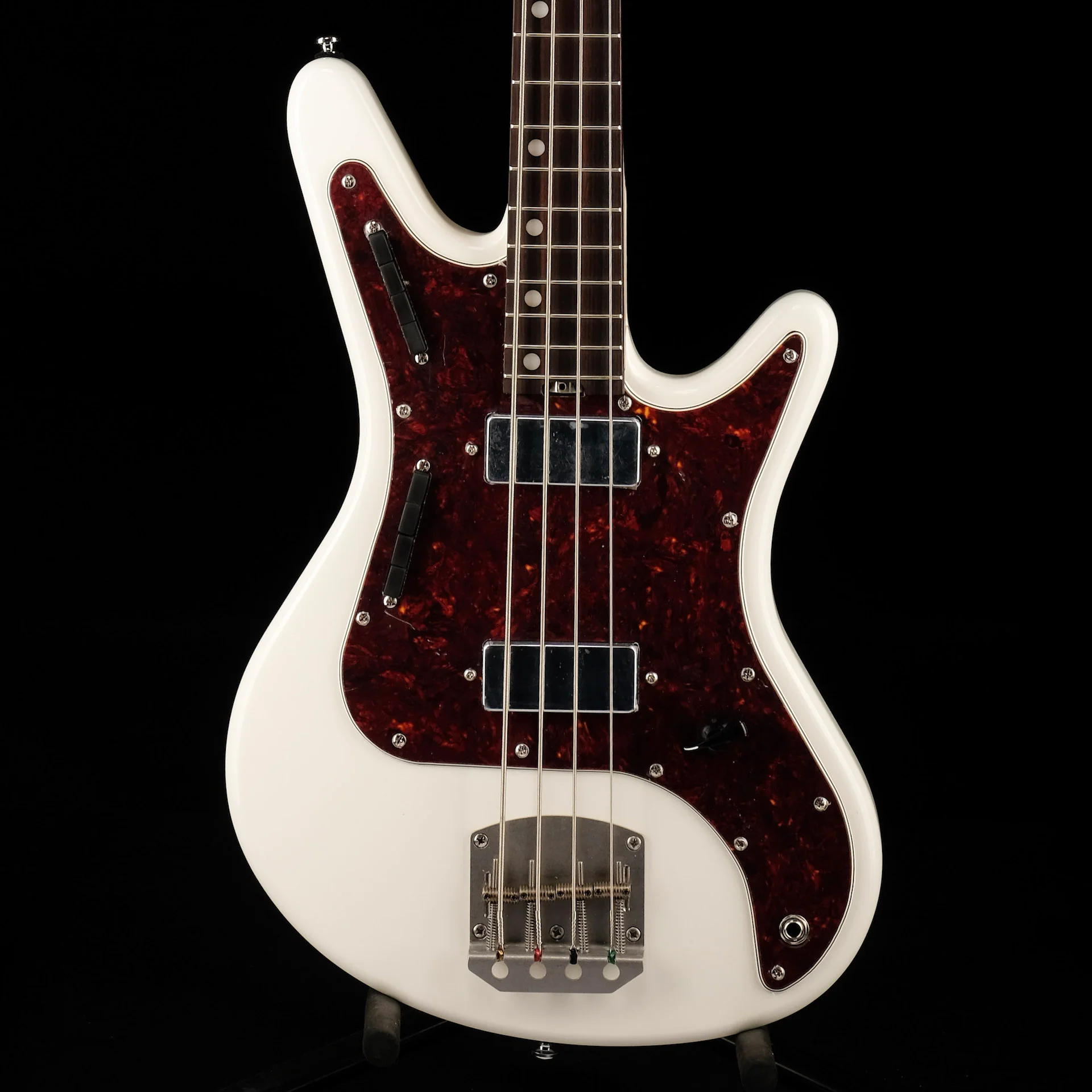 Nordstrand Audio Acinonyx Short Scale Bass - Olympic White Tortoise Pickguard with Gig Bag