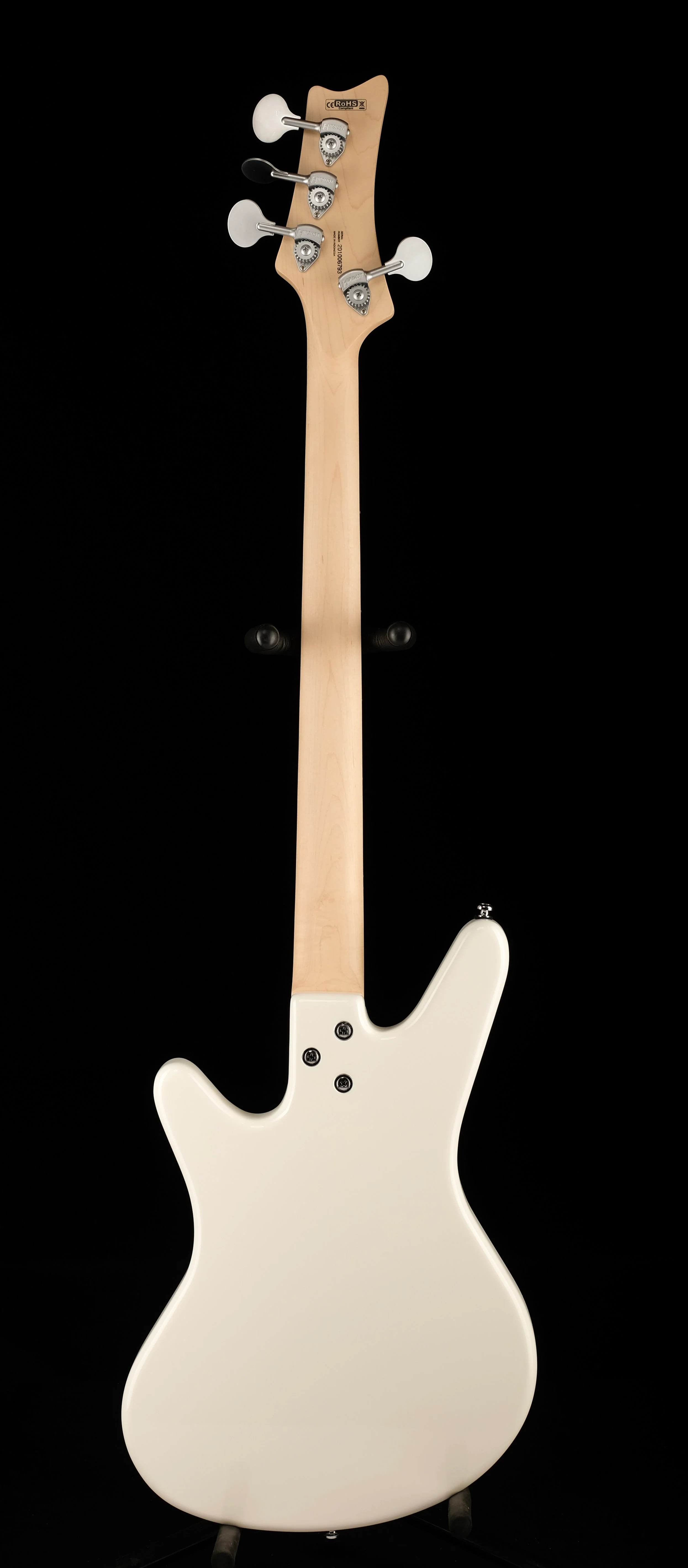 Nordstrand Audio Acinonyx Short Scale Bass - Olympic White Tortoise Pickguard with Gig Bag - Image 11