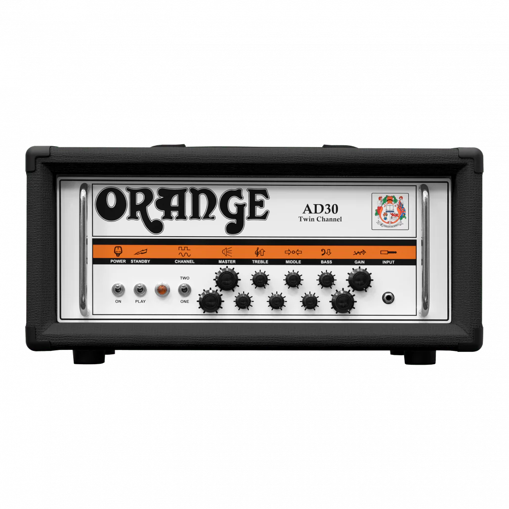 Orange AD30HTC Black 30-watt Twin channel Guitar Amp Head