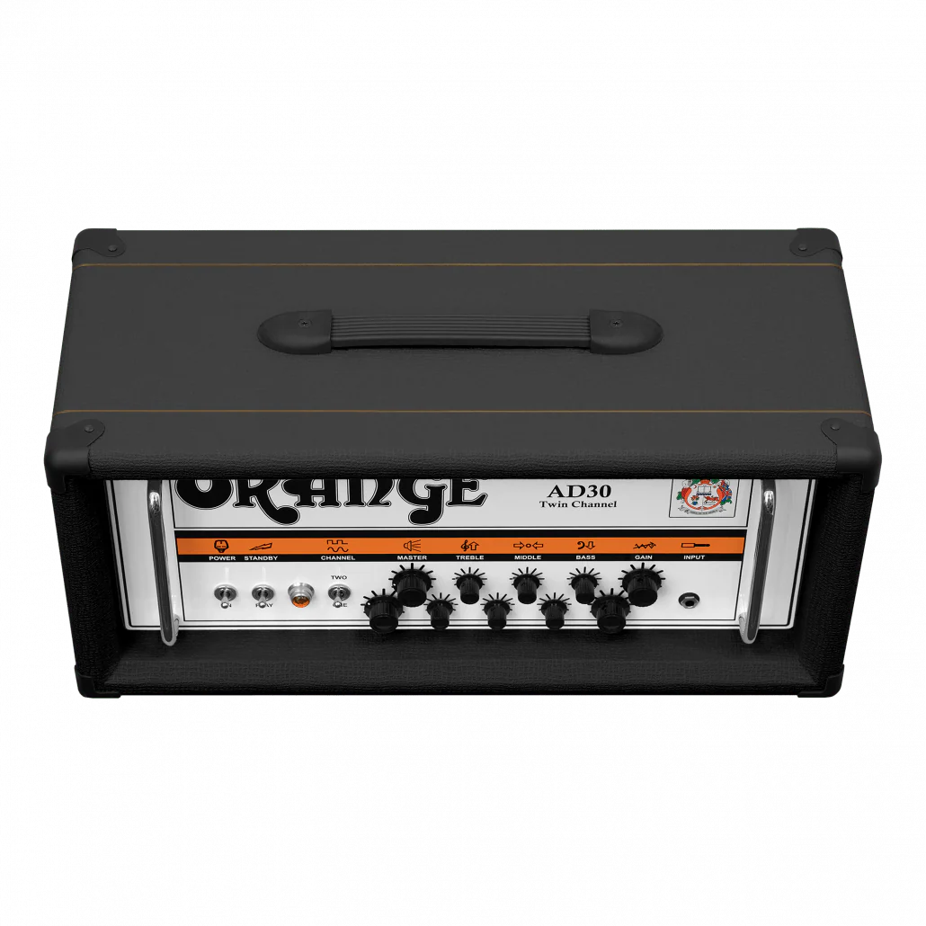 Orange AD30HTC Black 30-watt Twin channel Guitar Amp Head - Image 3
