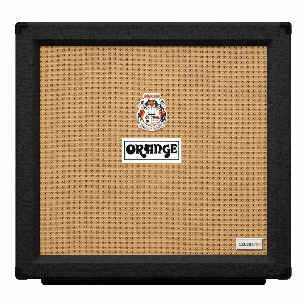 Orange Crush Pro 240-watt 4x12" Closed-back Speaker Guitar Amp Cabinet - Black
