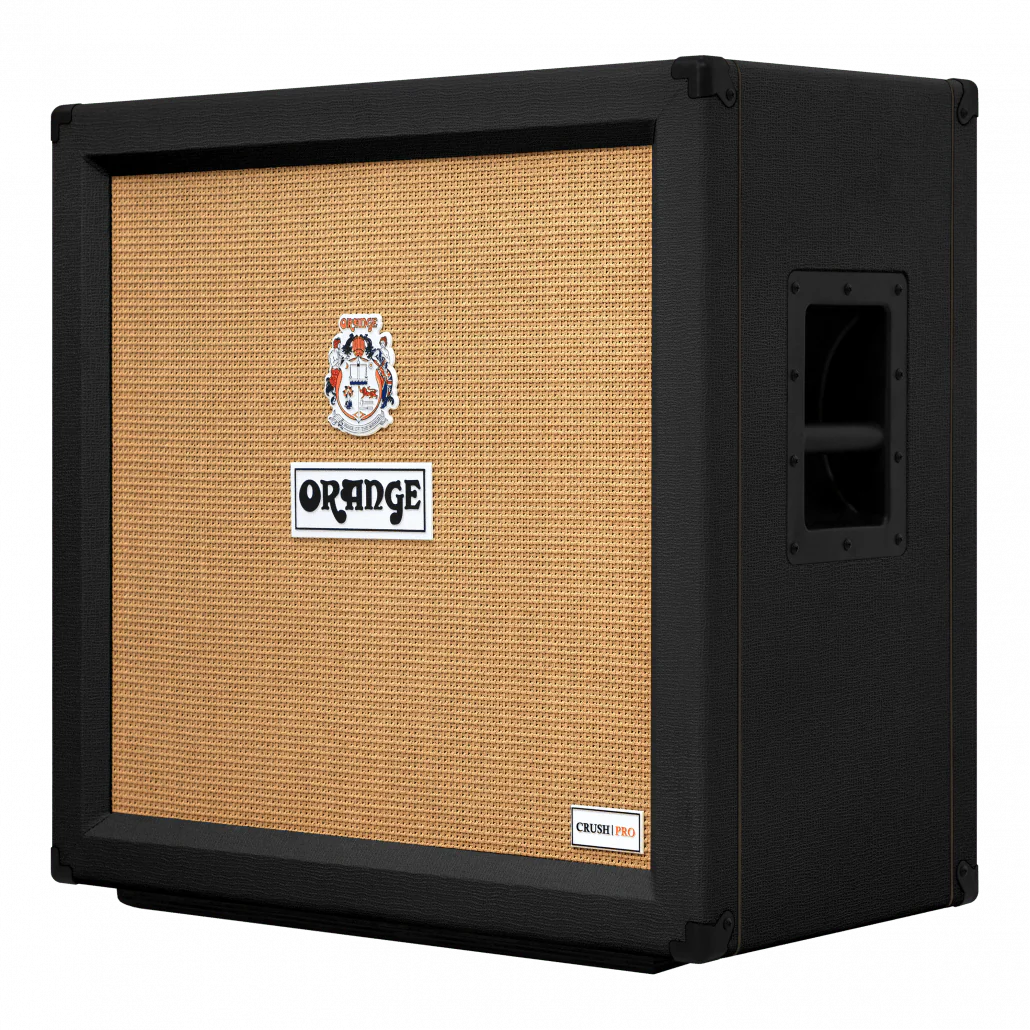 Orange Crush Pro 240-watt 4x12" Closed-back Speaker Guitar Amp Cabinet - Black - Image 2