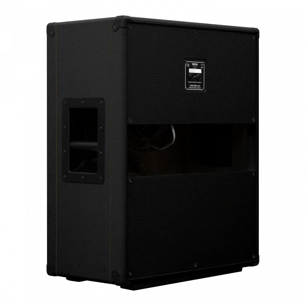 Orange PPC212-V Black 2x12" Vertical Open-back Celestion Creamback Neo speakers - 16 ohm 120-watts Guitar Amp Cab - Image 4
