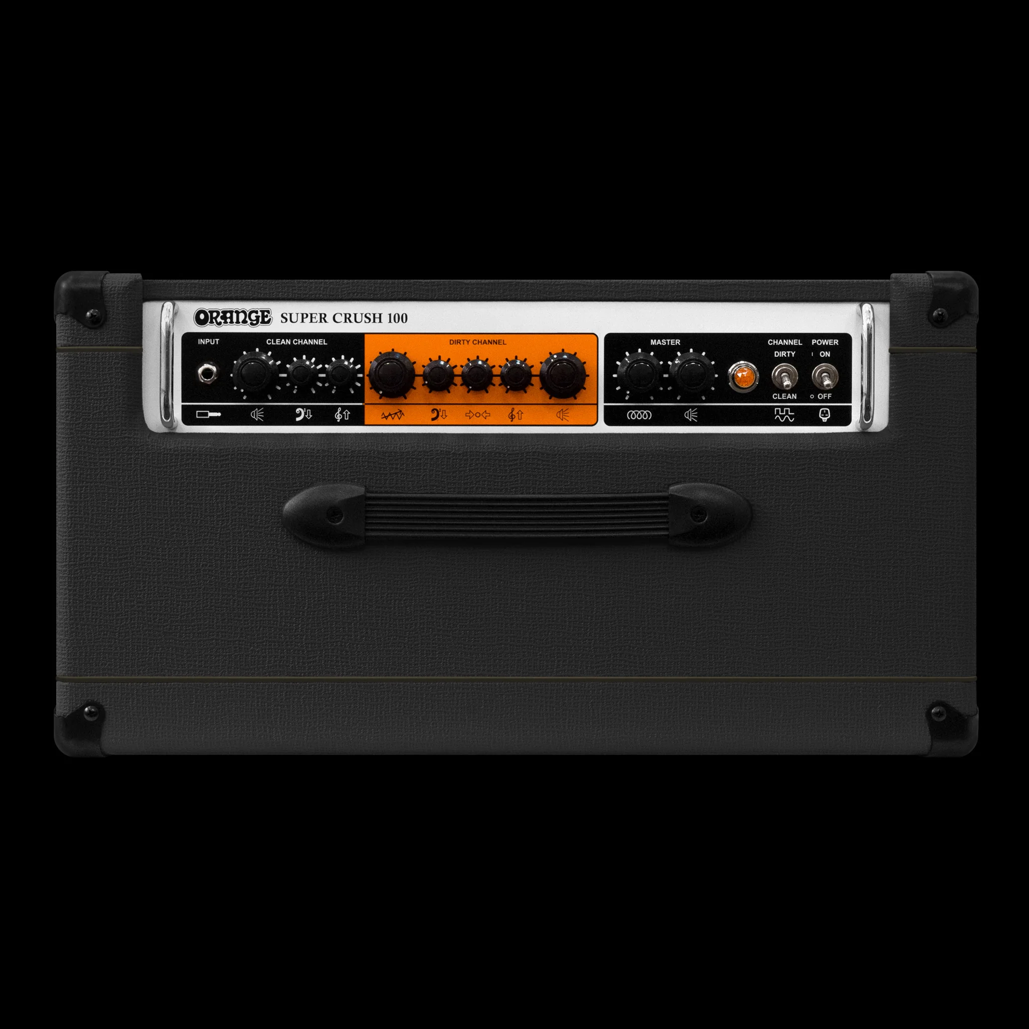 Orange Super Crush 100C Combo Guitar Amp Combo Black - Image 3