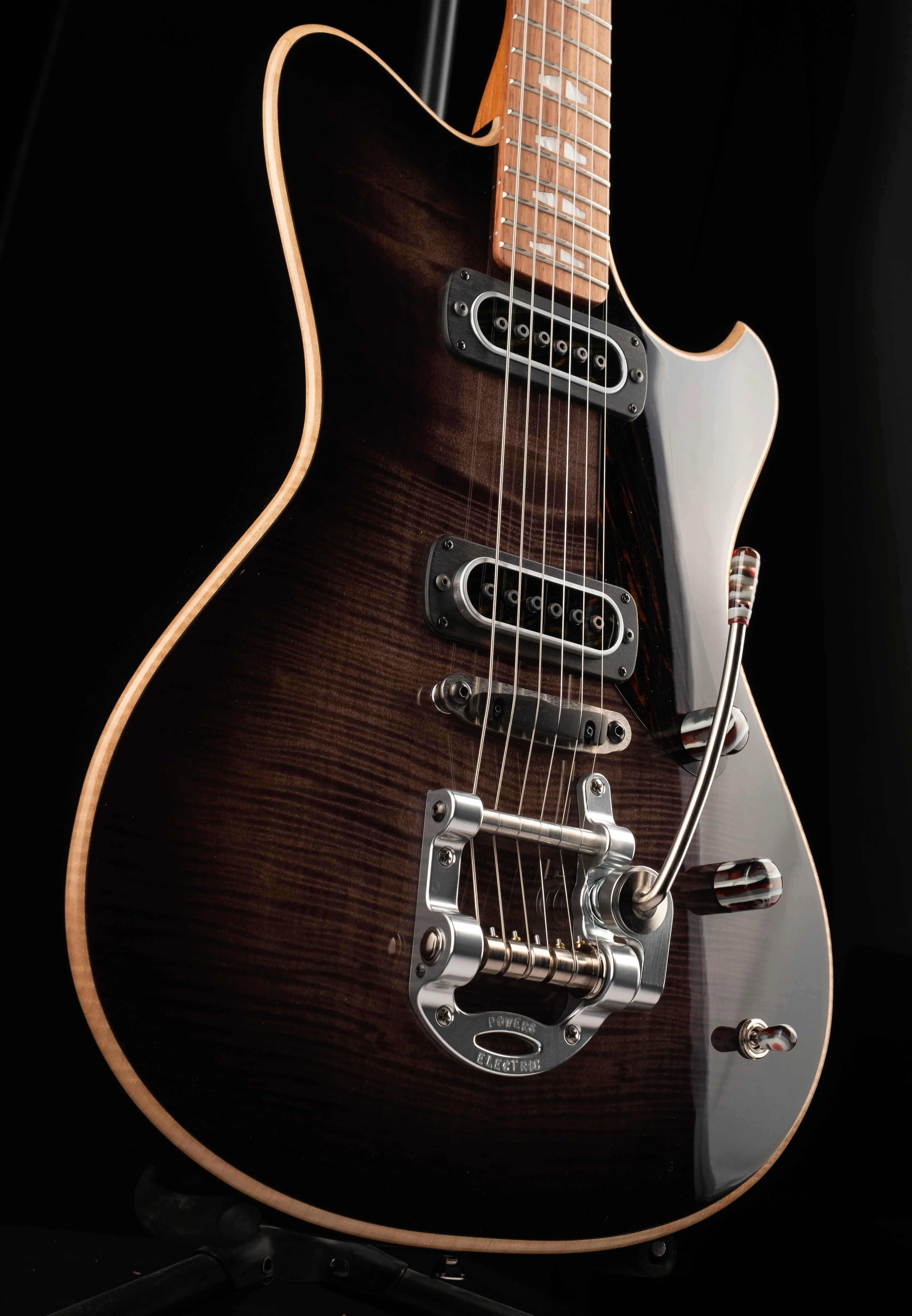 Powers Electric A-Type Select Shadow Black With Softshell Case - Image 3
