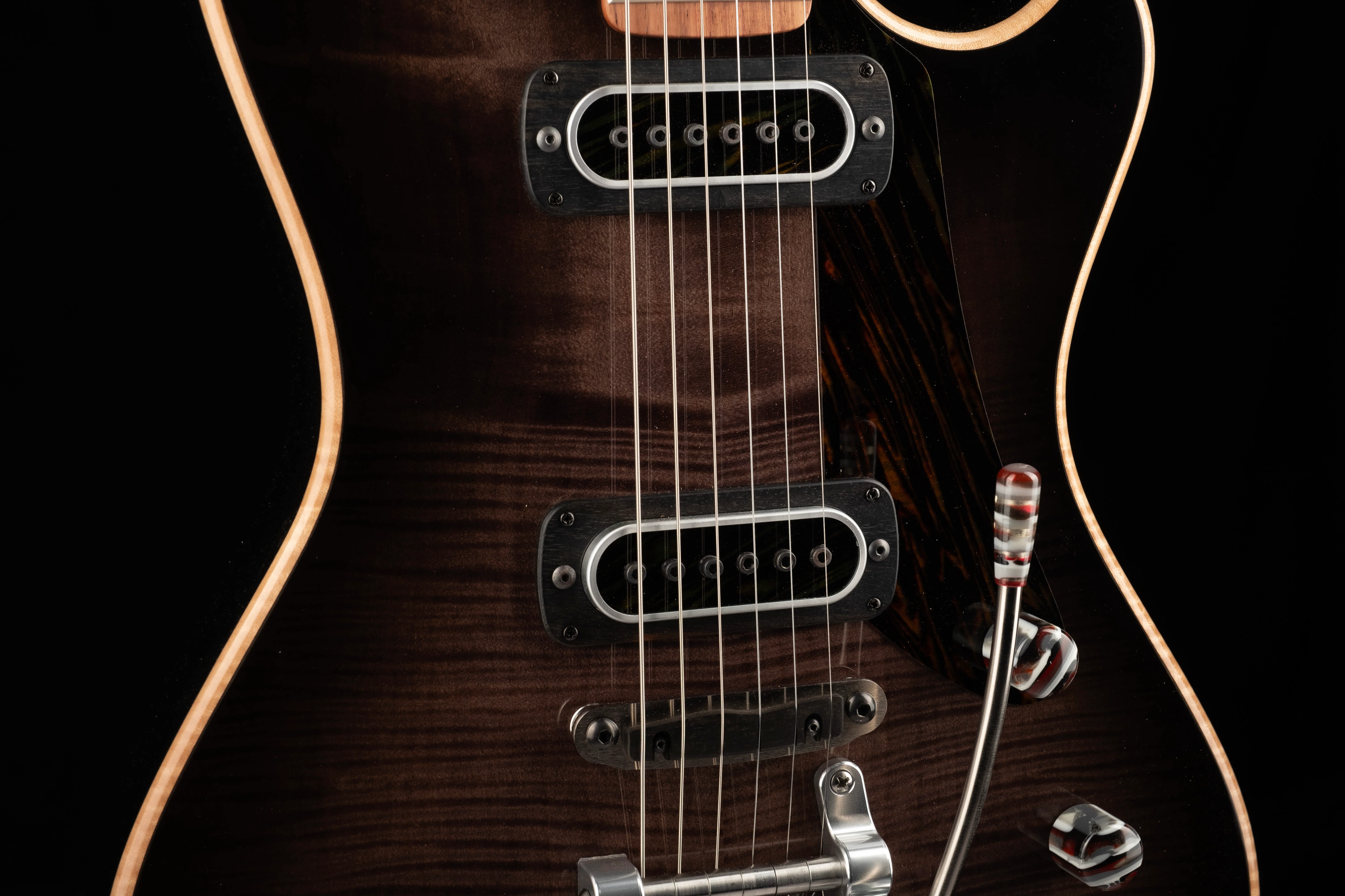 Powers Electric A-Type Select Shadow Black With Softshell Case - Image 5