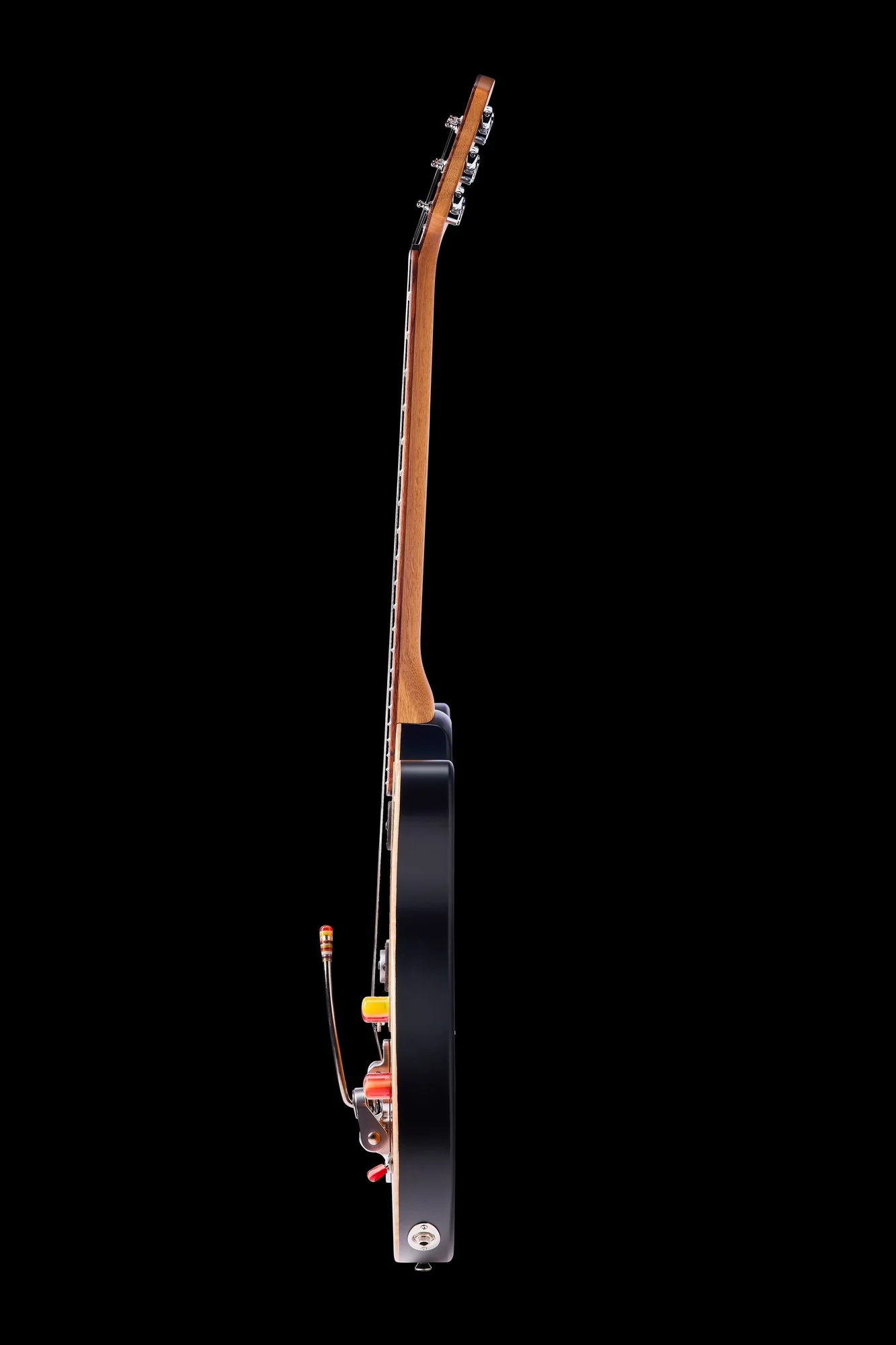Powers Electric A-Type Select Wild Honey Burst With Softshell Case - Image 3