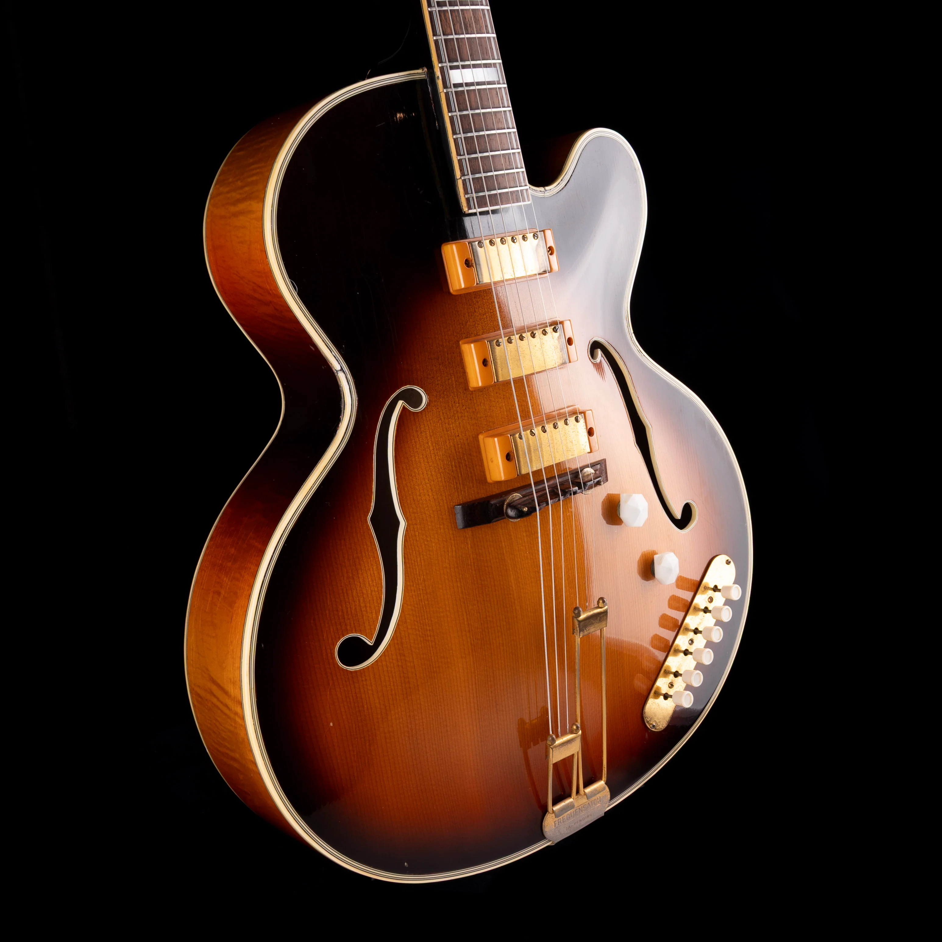 Pre-Owned 1951 Epiphone Zephyr Emperor Regent Hollowbody Sunburst - Image 7