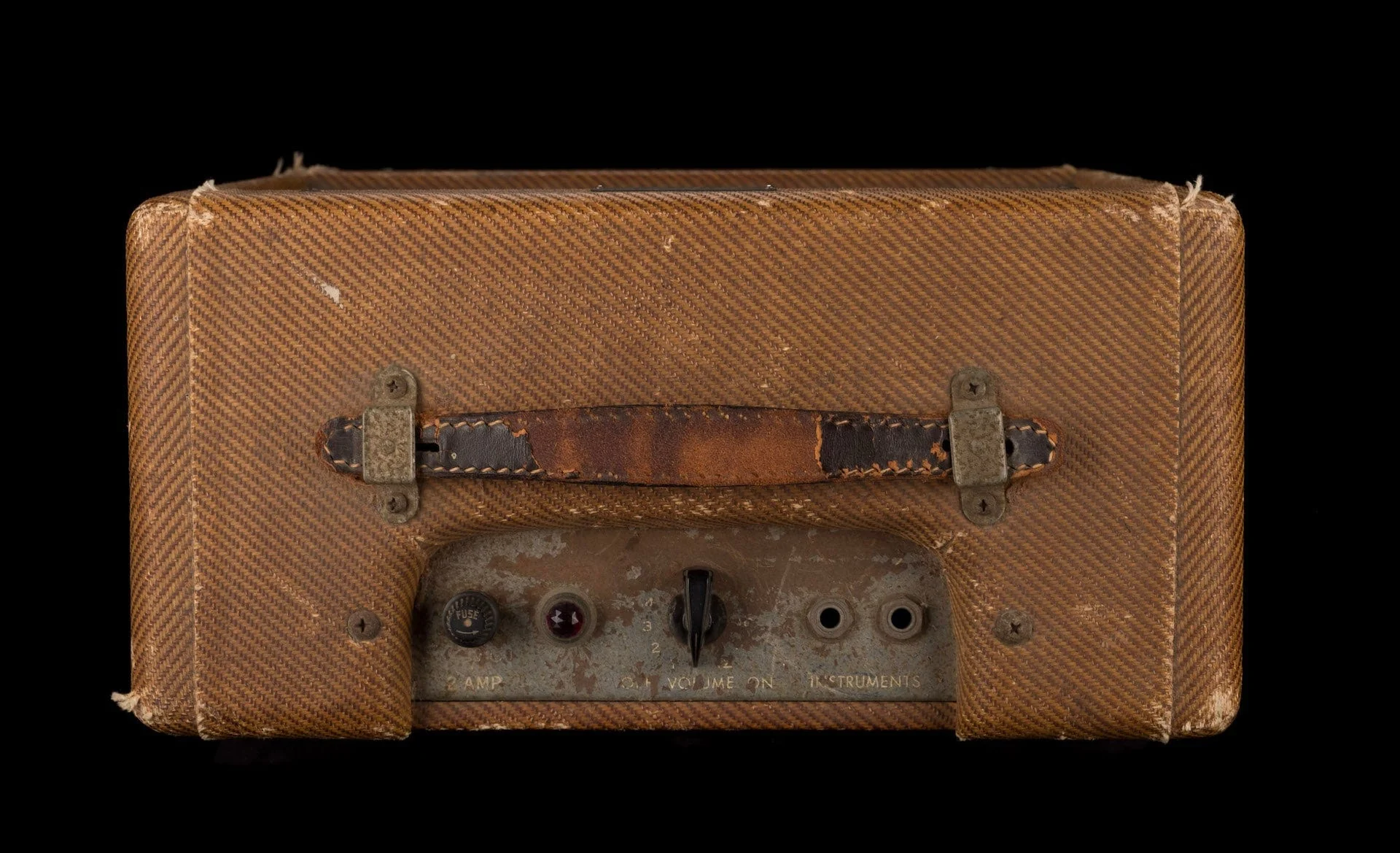 Vintage 1959 Fender Champion Tweed Guitar Amp Combo - Image 11