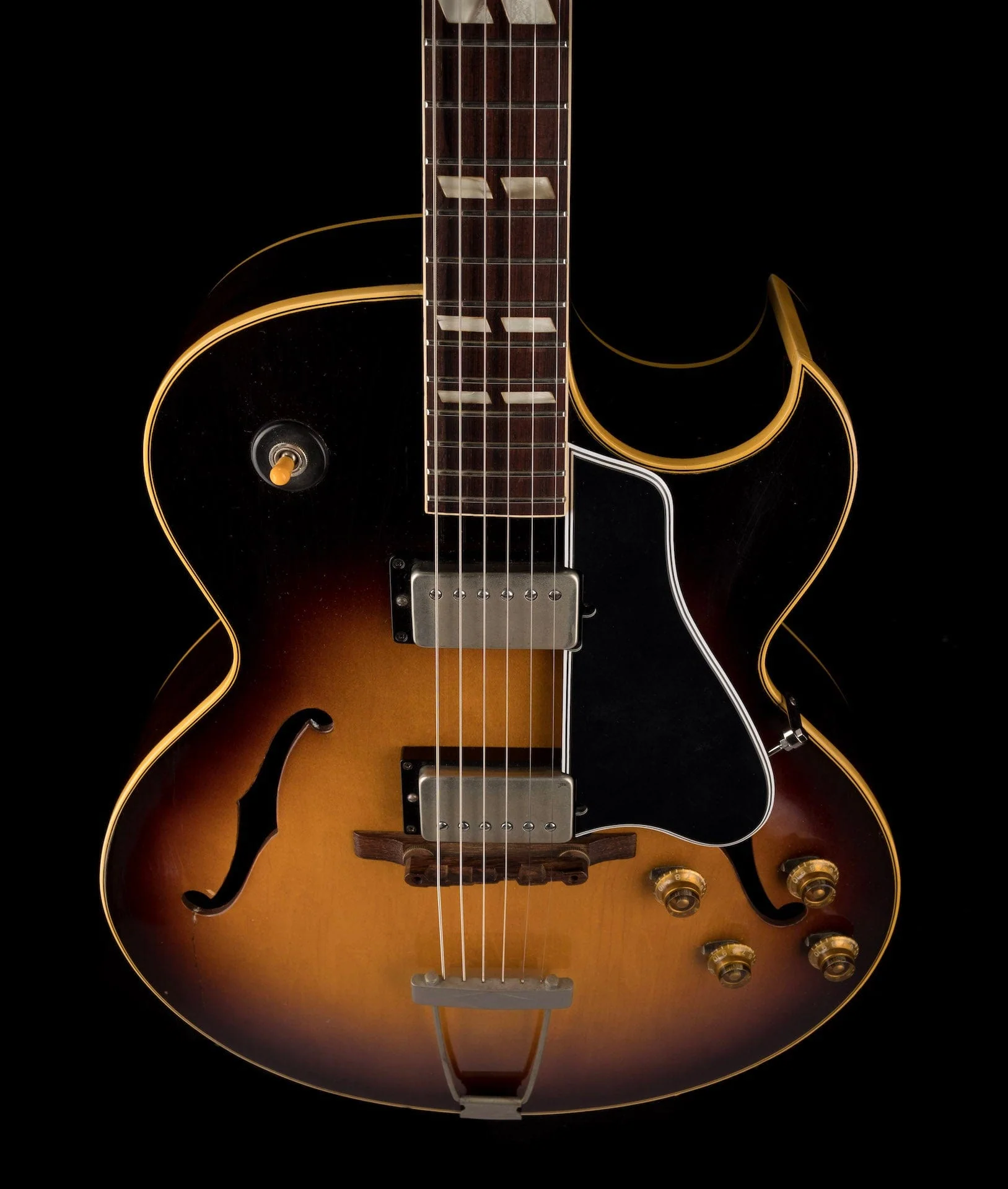 Vintage 1959 Gibson ES-175D Sunburst Electric Guitar With OHSC - Image 4